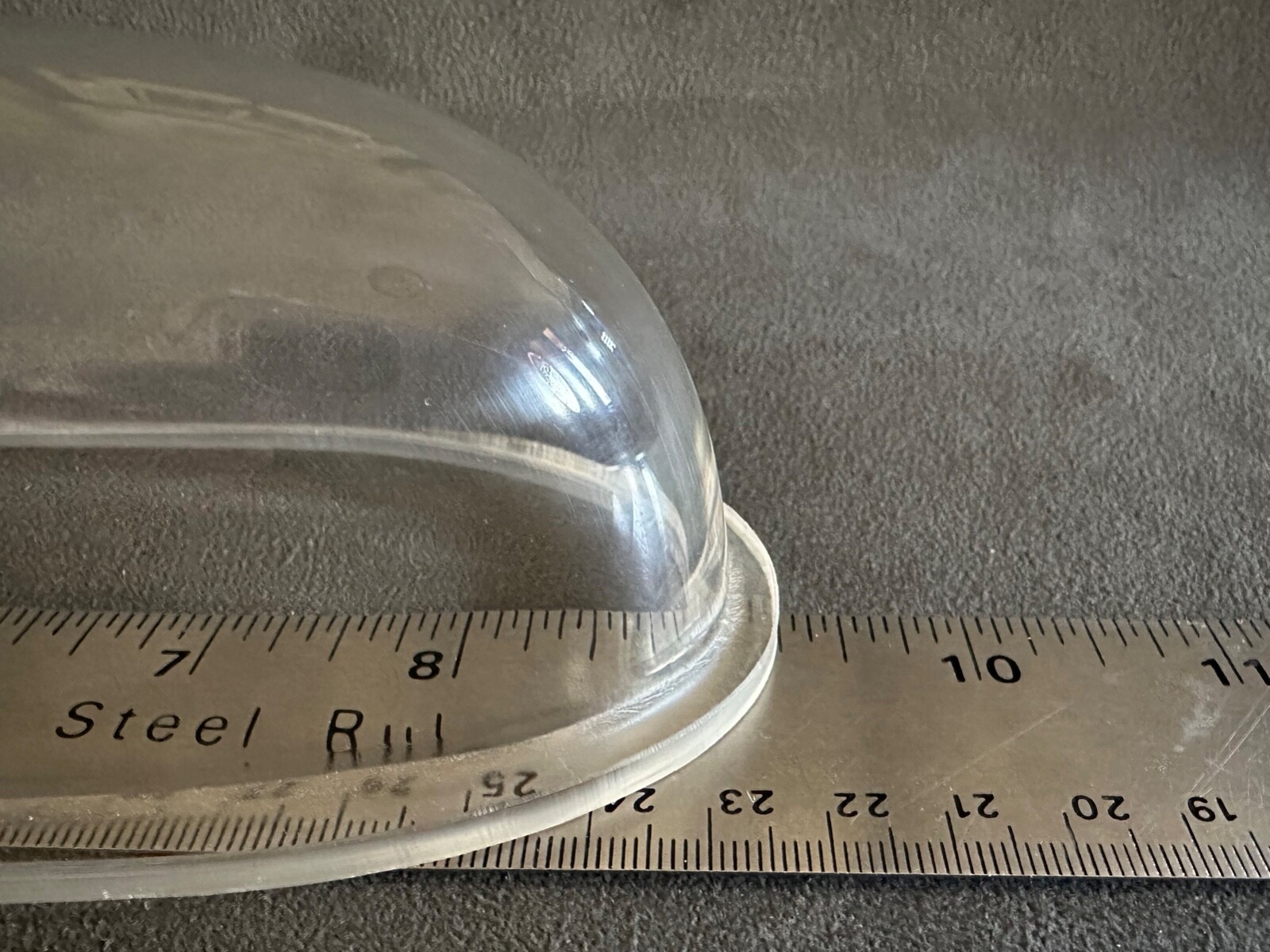 Grimes Whelen Aircraft Strobe Acrylic Lens Clear, New Surplus (Two Available)
