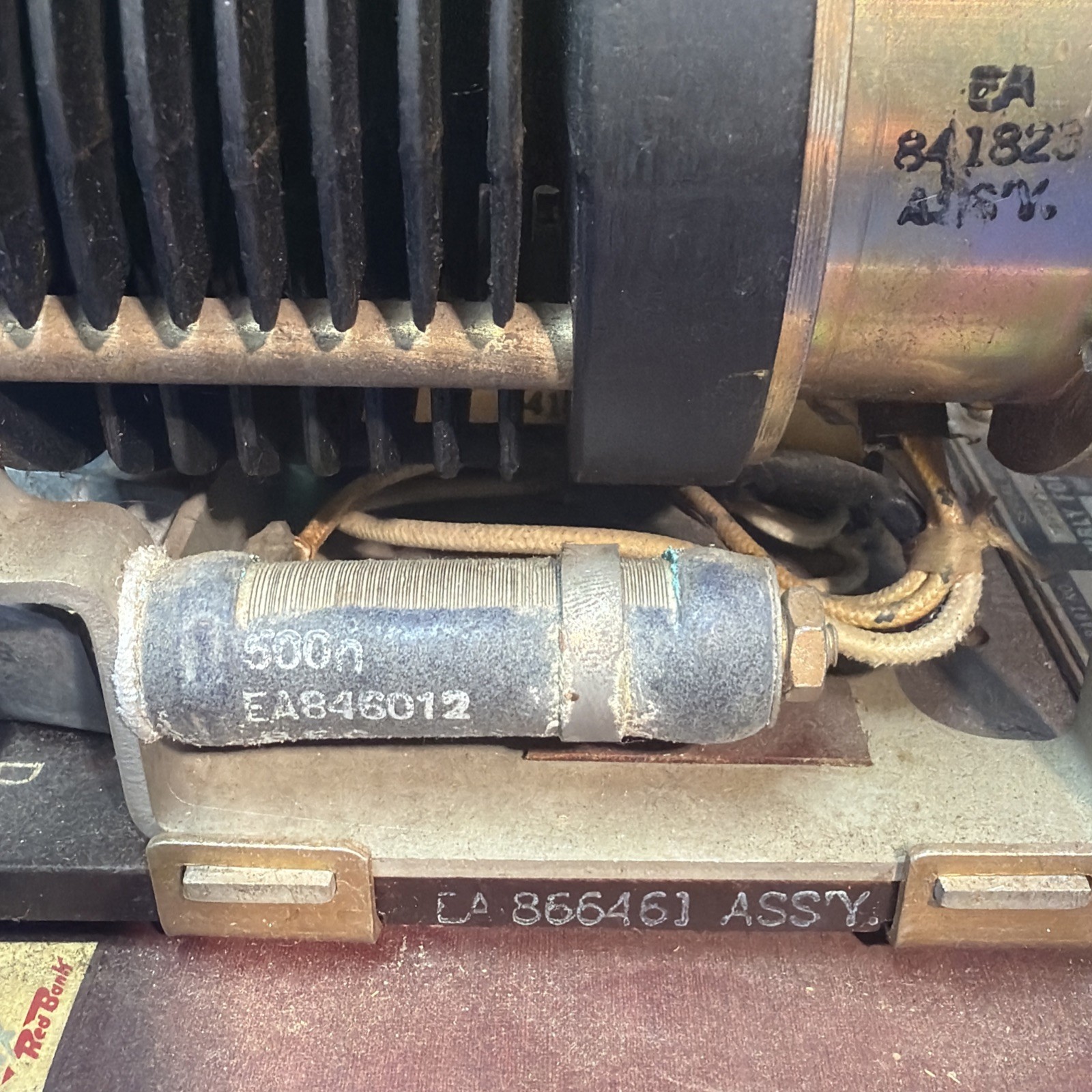 1598-1 Bendix Aviation Corp WW2 Regulator; Voltage, D.C. Generator 117 Volts