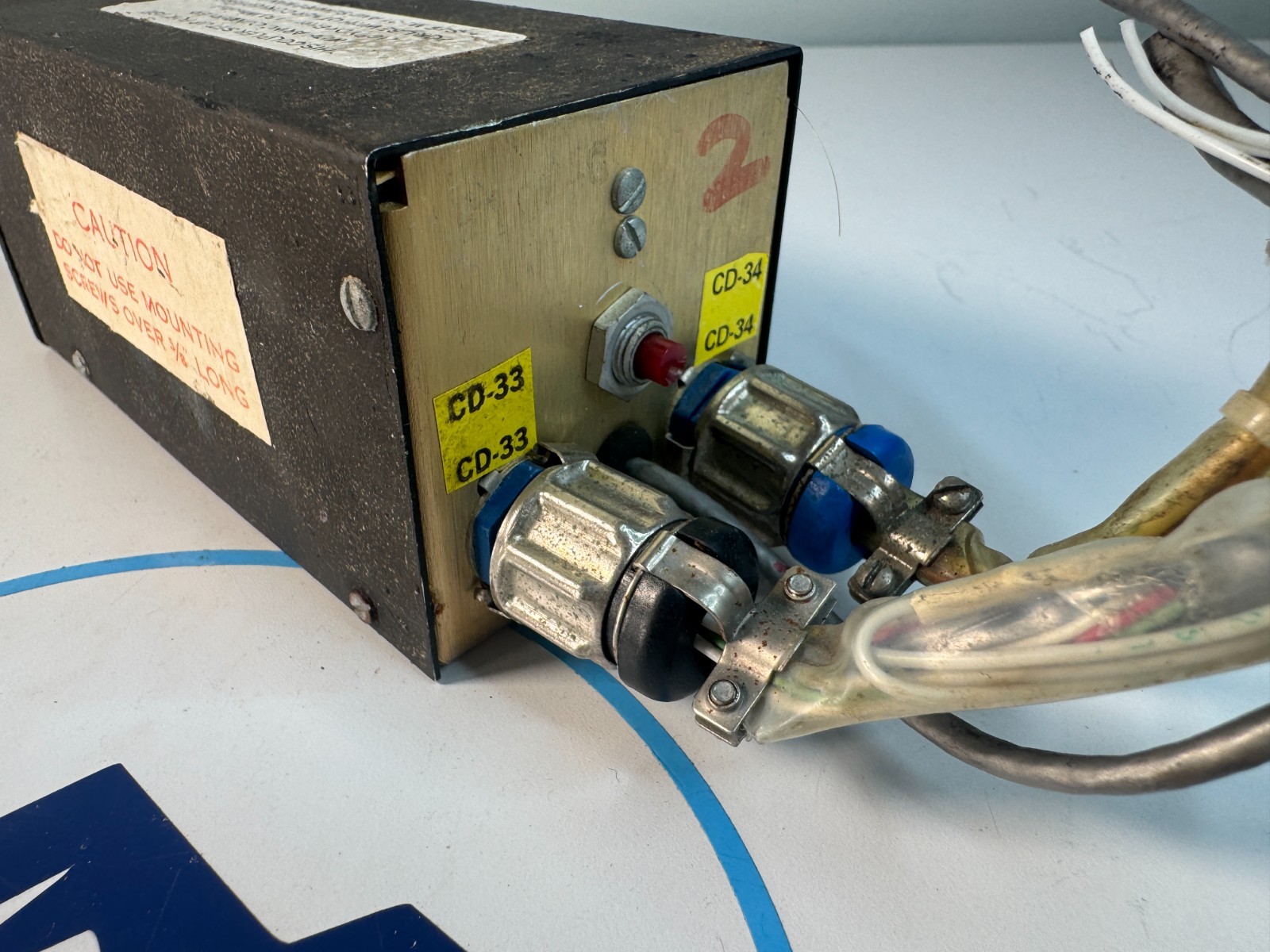 Edo-Aire Mitchell Radio Coupler 1C388 Autopilot Unit w/ Connectors CLEAN Tested