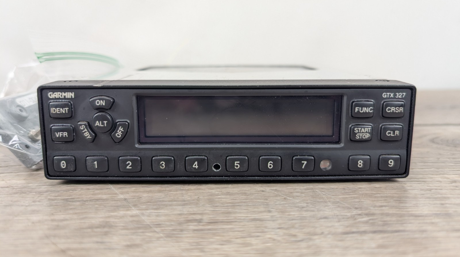 Garmin GTX 327 Transponder W/ Mounting Tray Removed for Upgrade
