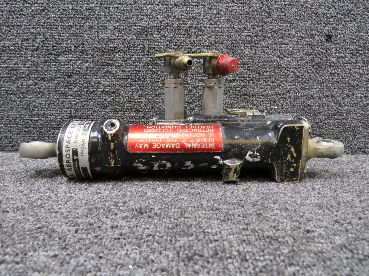 CHA-1069 Lucas Aerospace Flap Actuator Assembly with Modifications