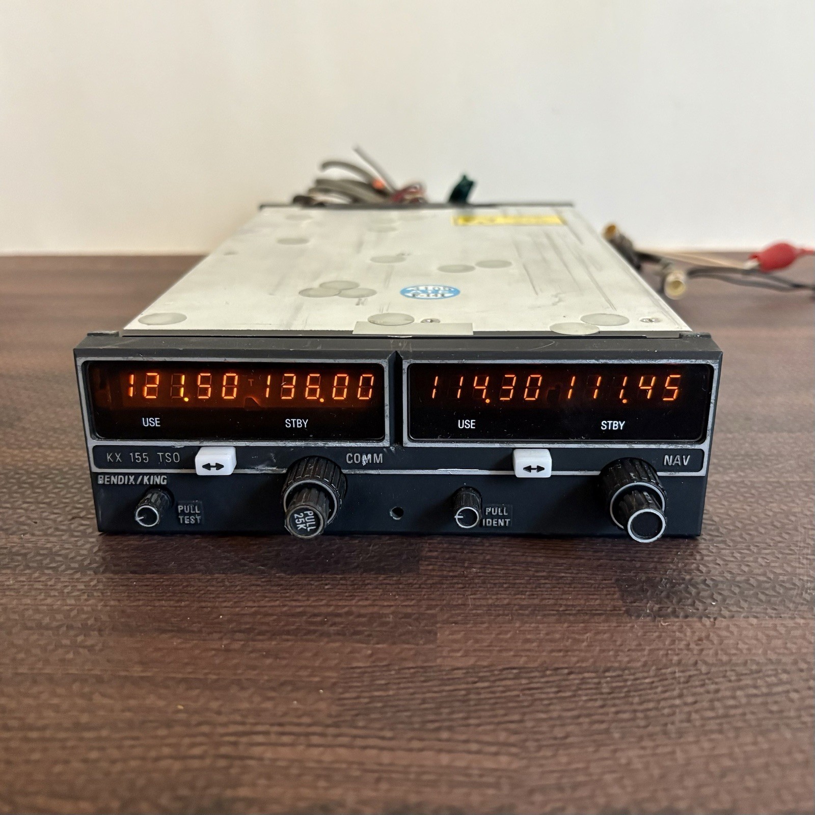 Bendix King KX 155 Nav/Com Glideslope 14 Volt 069-1024-42 – 30 Day Warranty