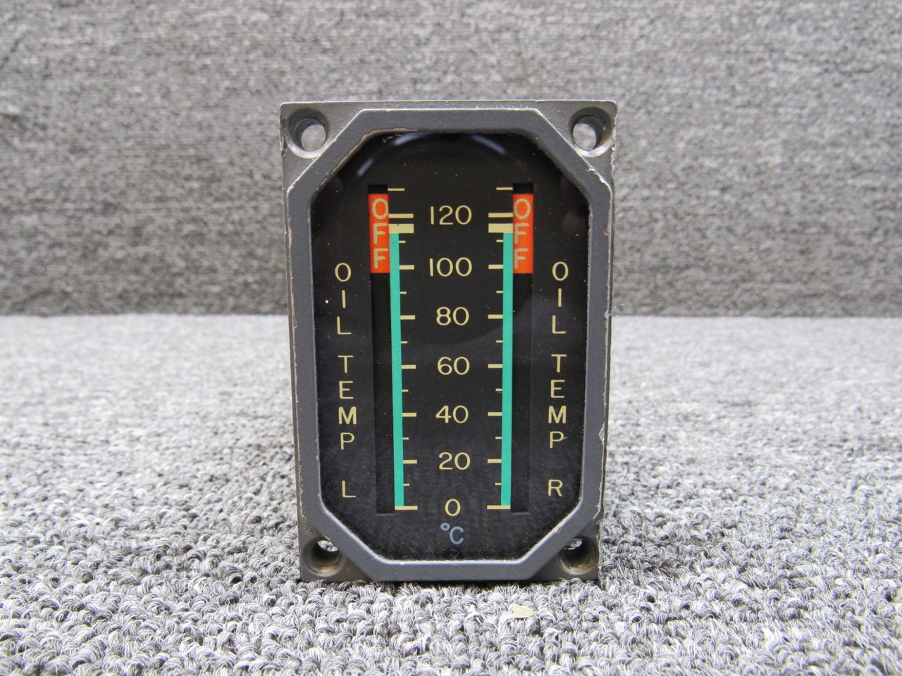 VSDL-0C219A (Alt: 9912147-1) U.S. Gauge Oil Temperature Indicator (Core)