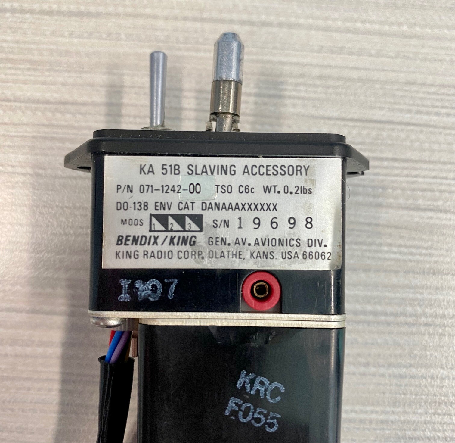 Bendix King KA51B Slaving Accessory pn: 071-1242-00 sold as shown
