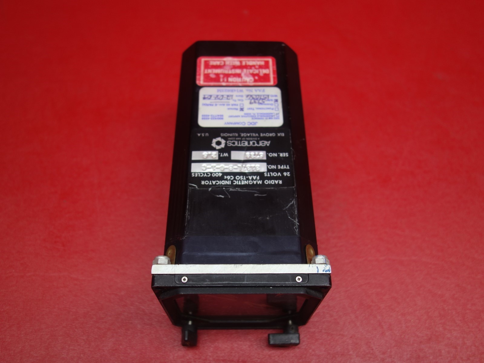 Aeronetics Radio Magnetic Indicator 26v PN 3137L-B-6-1-C
