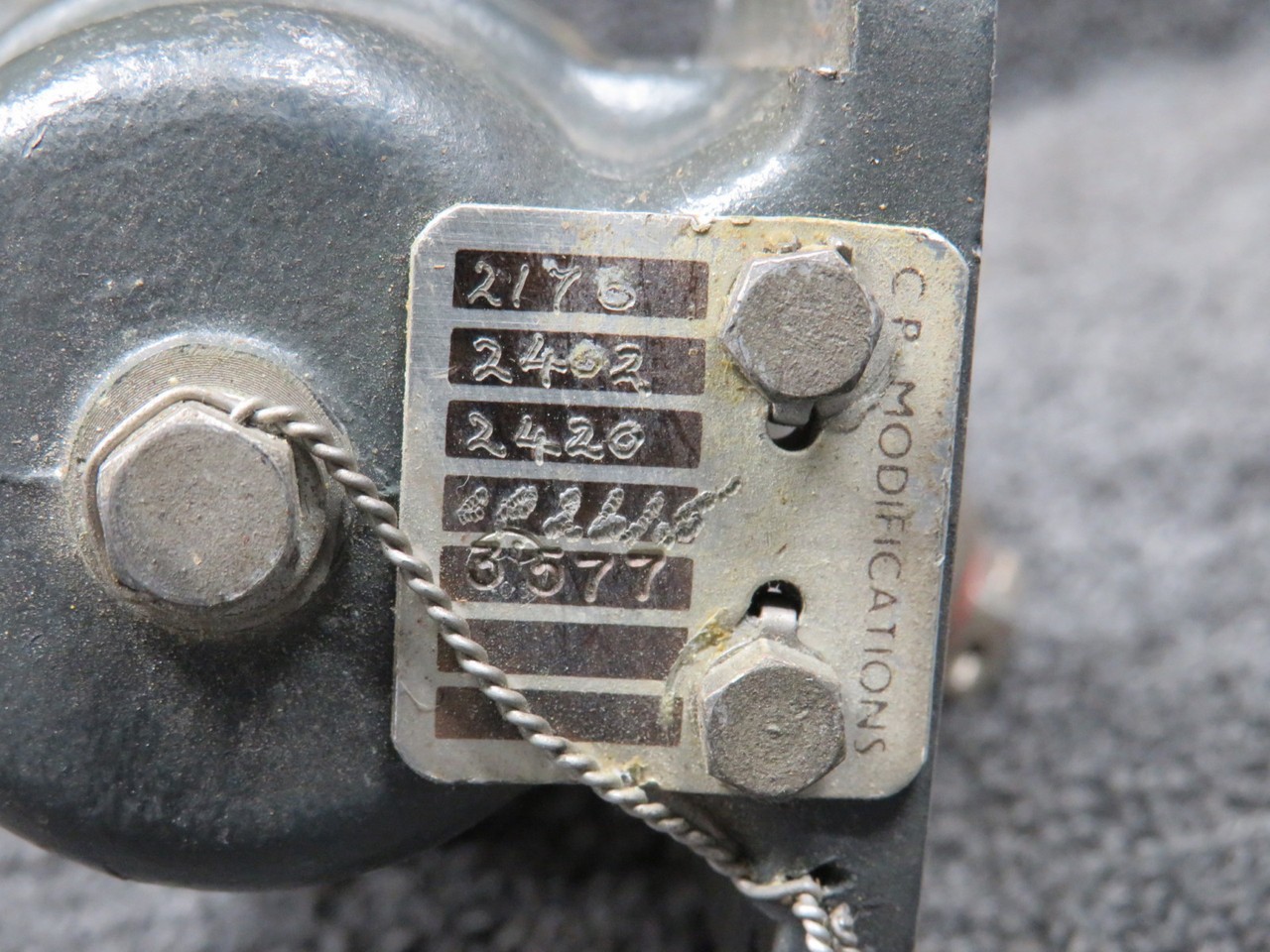 PRS-108 Lucas England Regulator Valve with Modifications