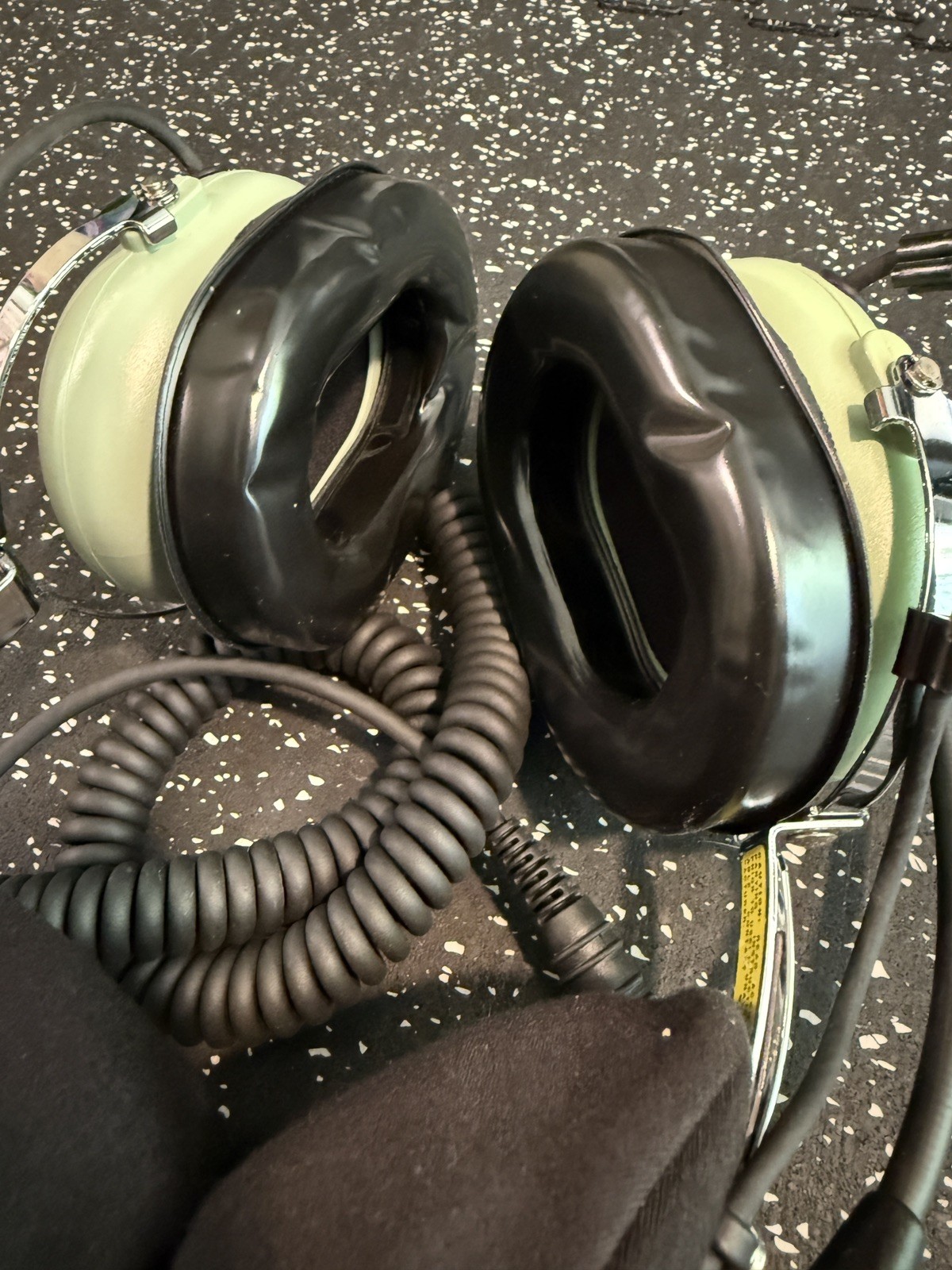 DAVID CLARK MODEL H10-13H (P/N 12507G-45)HELICOPTER AVIATION HEADSET