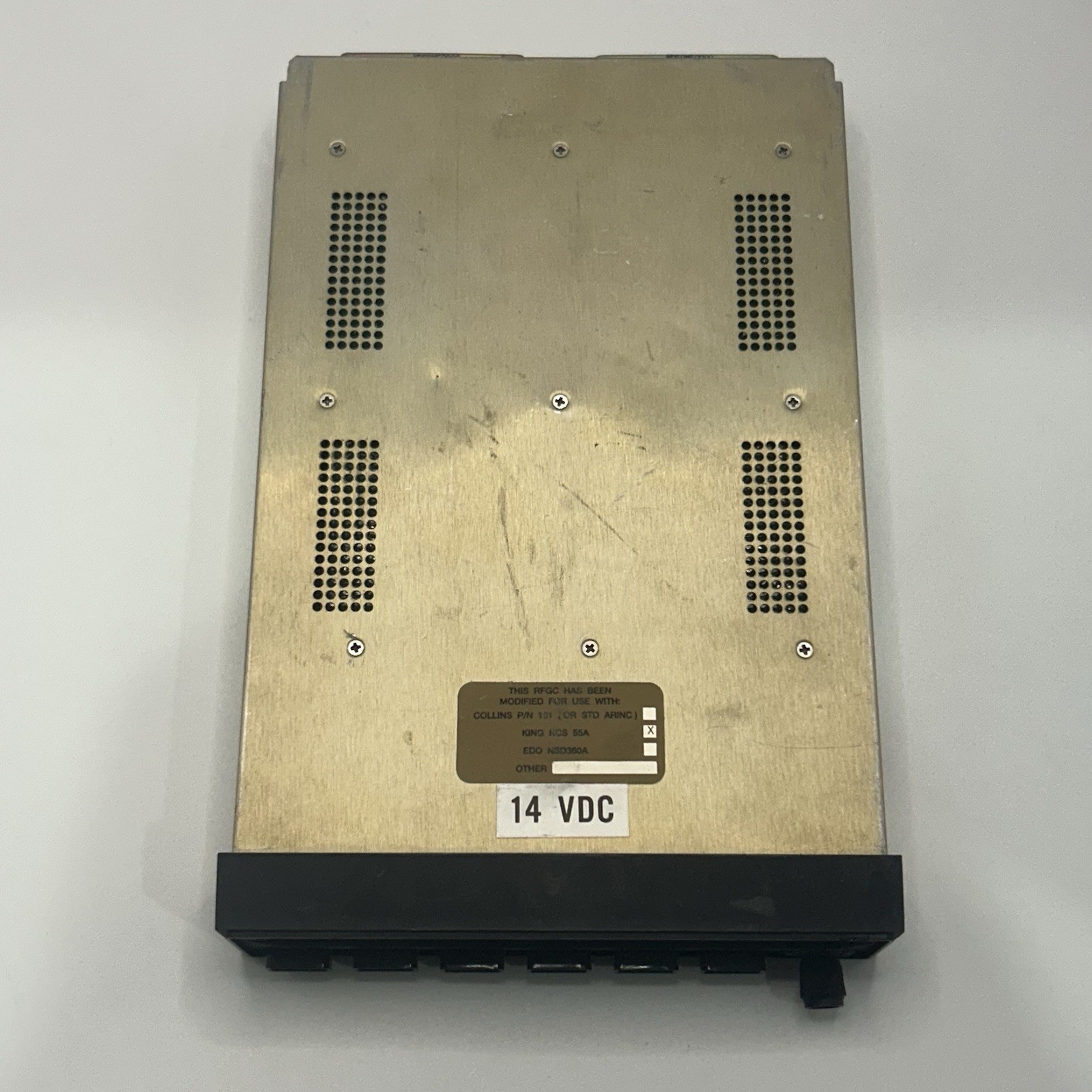 S-TEC 30/50/55X AUTOPILOT COMPUTER P/N 01192-22-36 + TRAY + CONNECTORS 14V PARTS