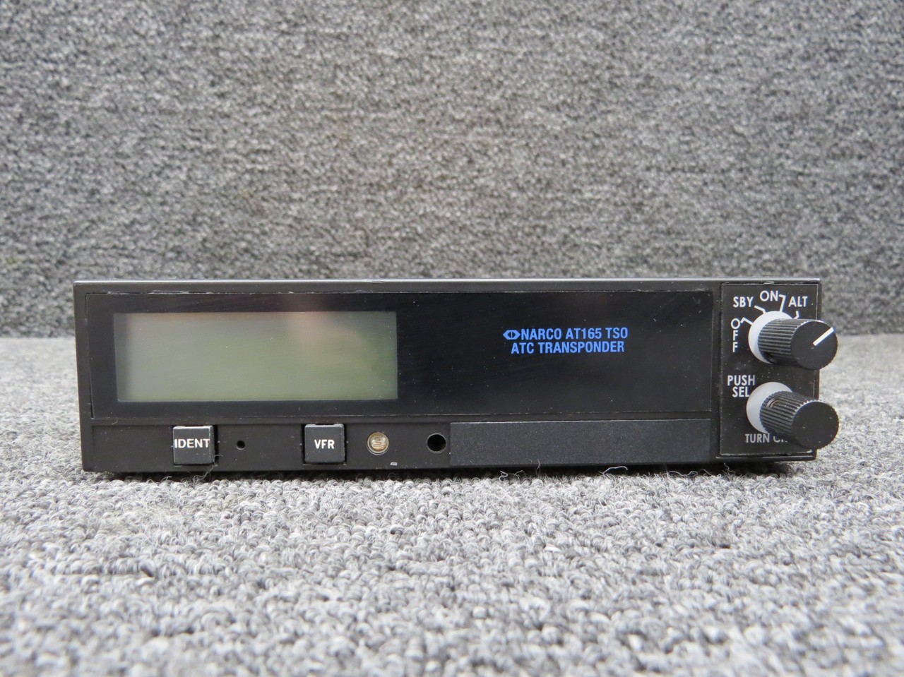 036090308 Narco AT165 ATC Transponder with Tray and Manuals