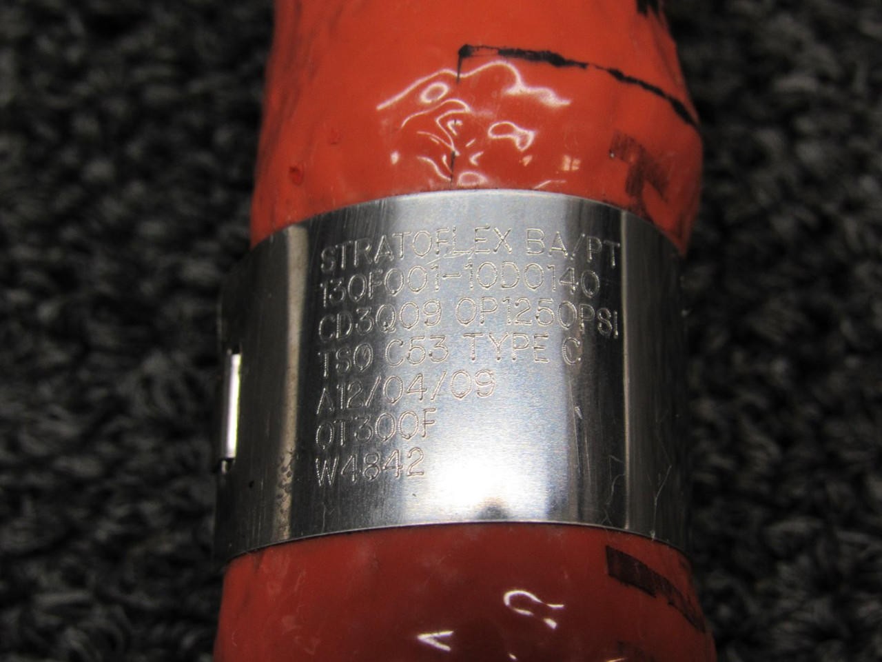 130F001-10D0140 Stratoflex Hose Assembly (NEW OLD STOCK) (SA)