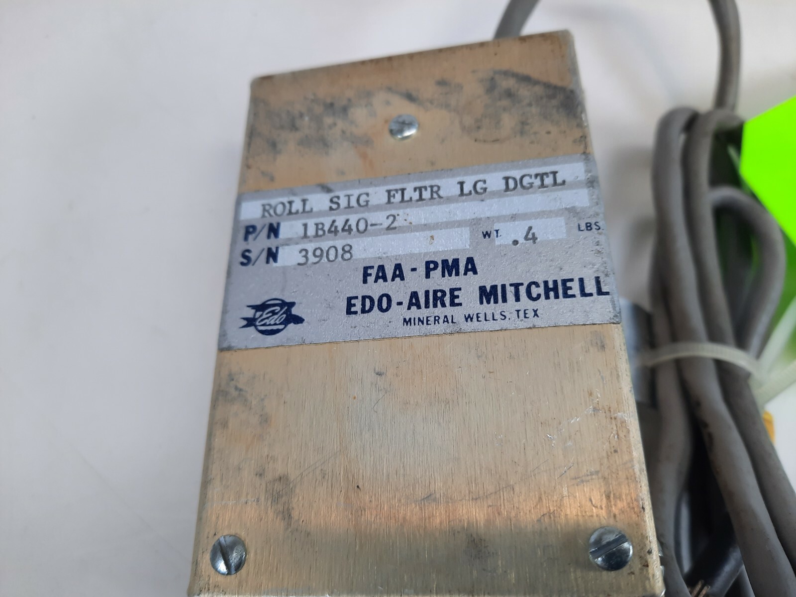 ROLL SIGNAL FILTER 1B440-2