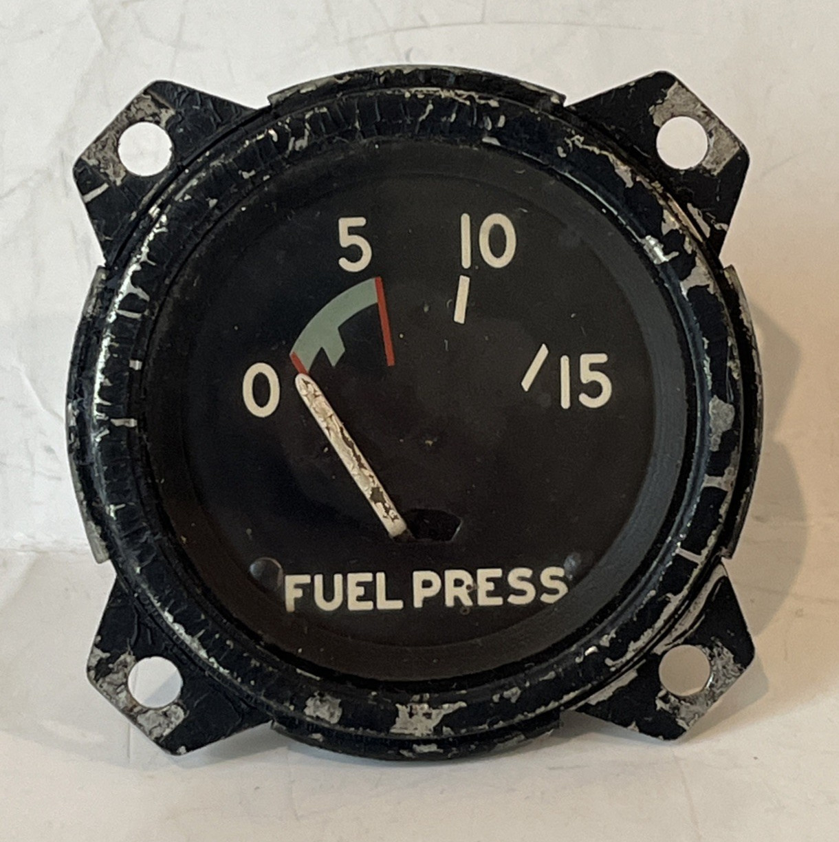 Mooney M20B Fuel Pressure Gauge For Parts or Display Untested
