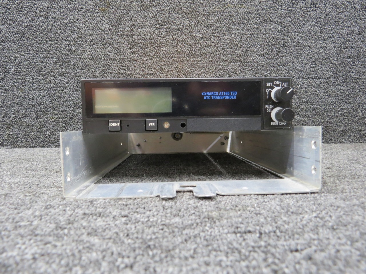 036090308 Narco AT165 ATC Transponder with Tray and Manuals