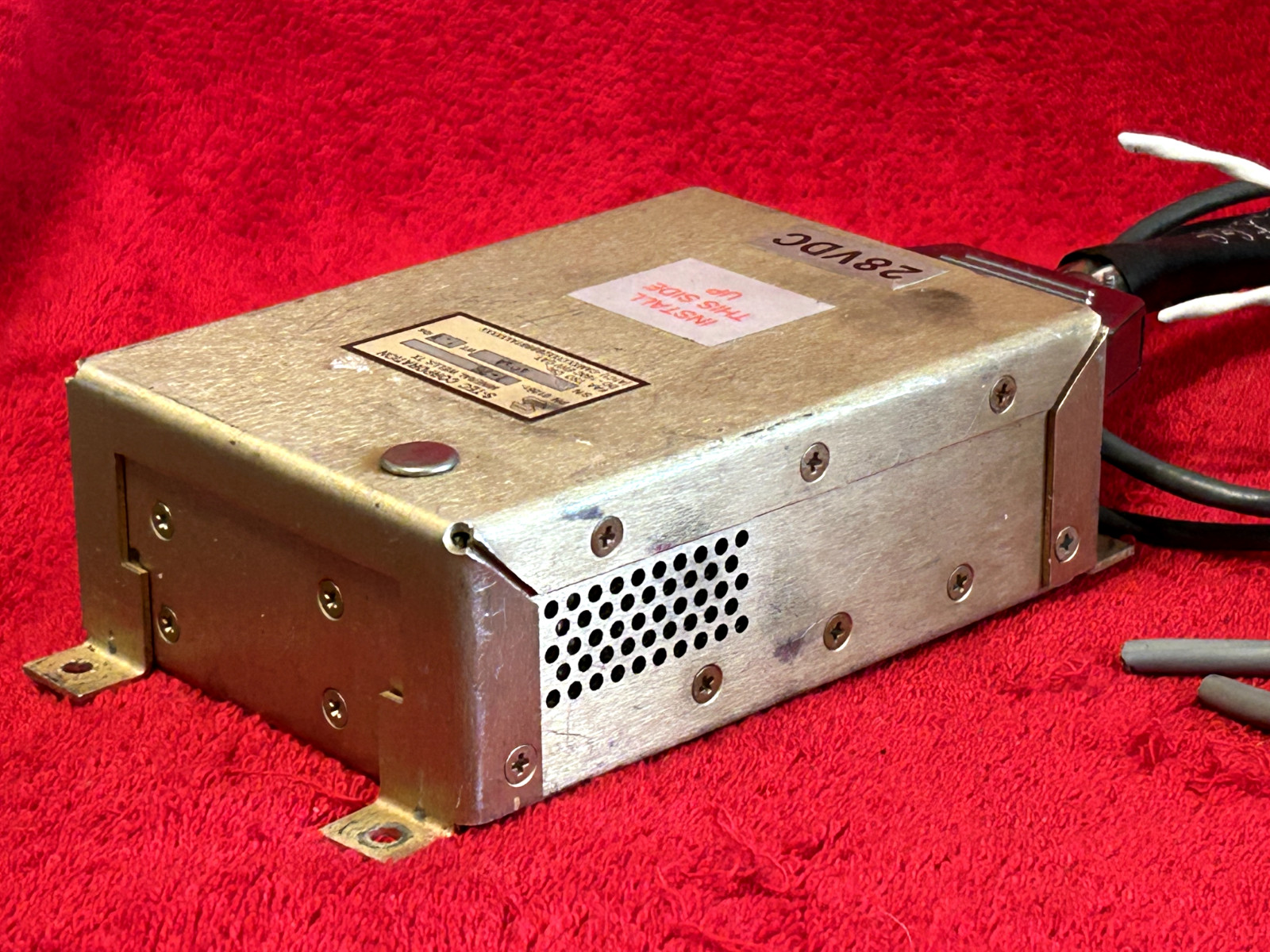S-TEC 28 VDC AUTOPILOT COMPUTER P/N 01261-1-28 WITH CONNECTOR