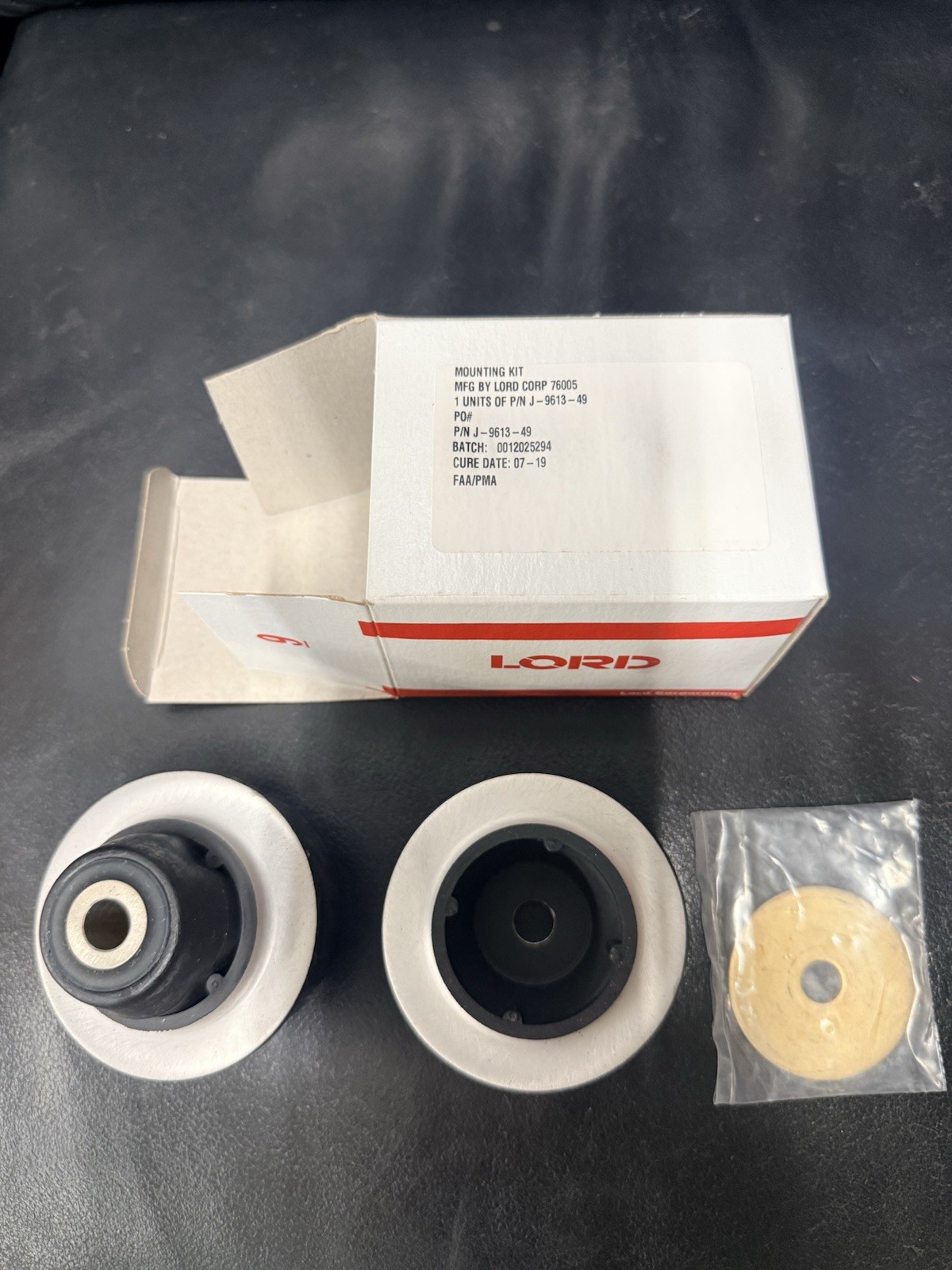 Lord J-23502-1 Cessna Engine Isolator Mount Kit, Cessna 172