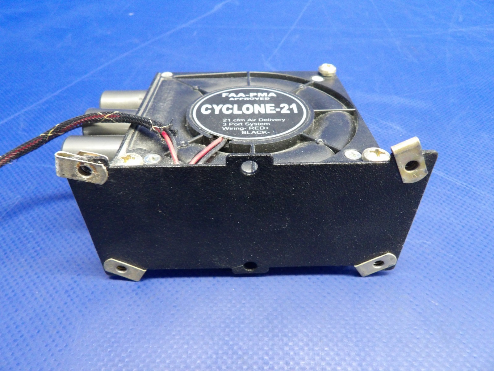 Diamond DA-40 Cyclone 21-3 Port Avionics Cooling Fan 24V TESTED (0626-1430)