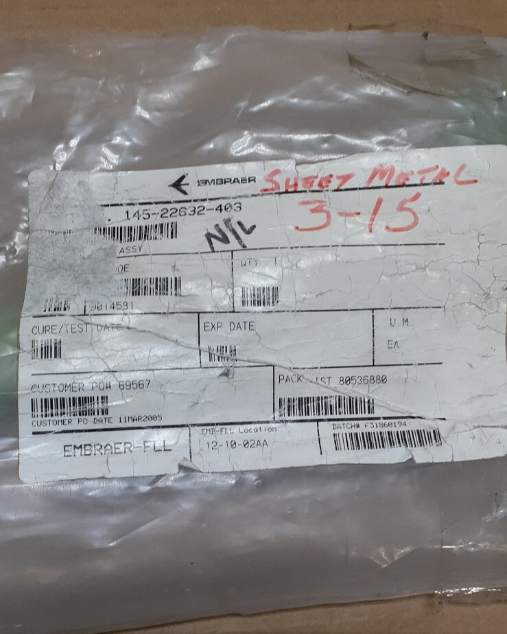 EMBRAER 145-22632-403 MASS, BALANCE ASSY