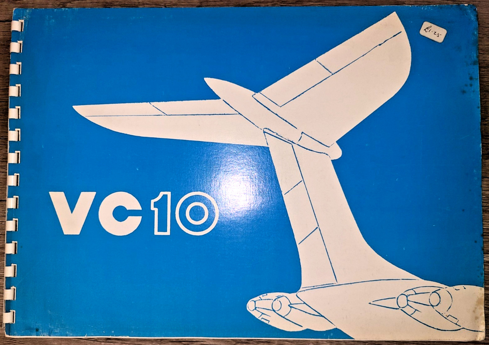 Vtg PB book, VC 10 by Jim Lucas, 1970 – VHF Supplies England, aviation airplane