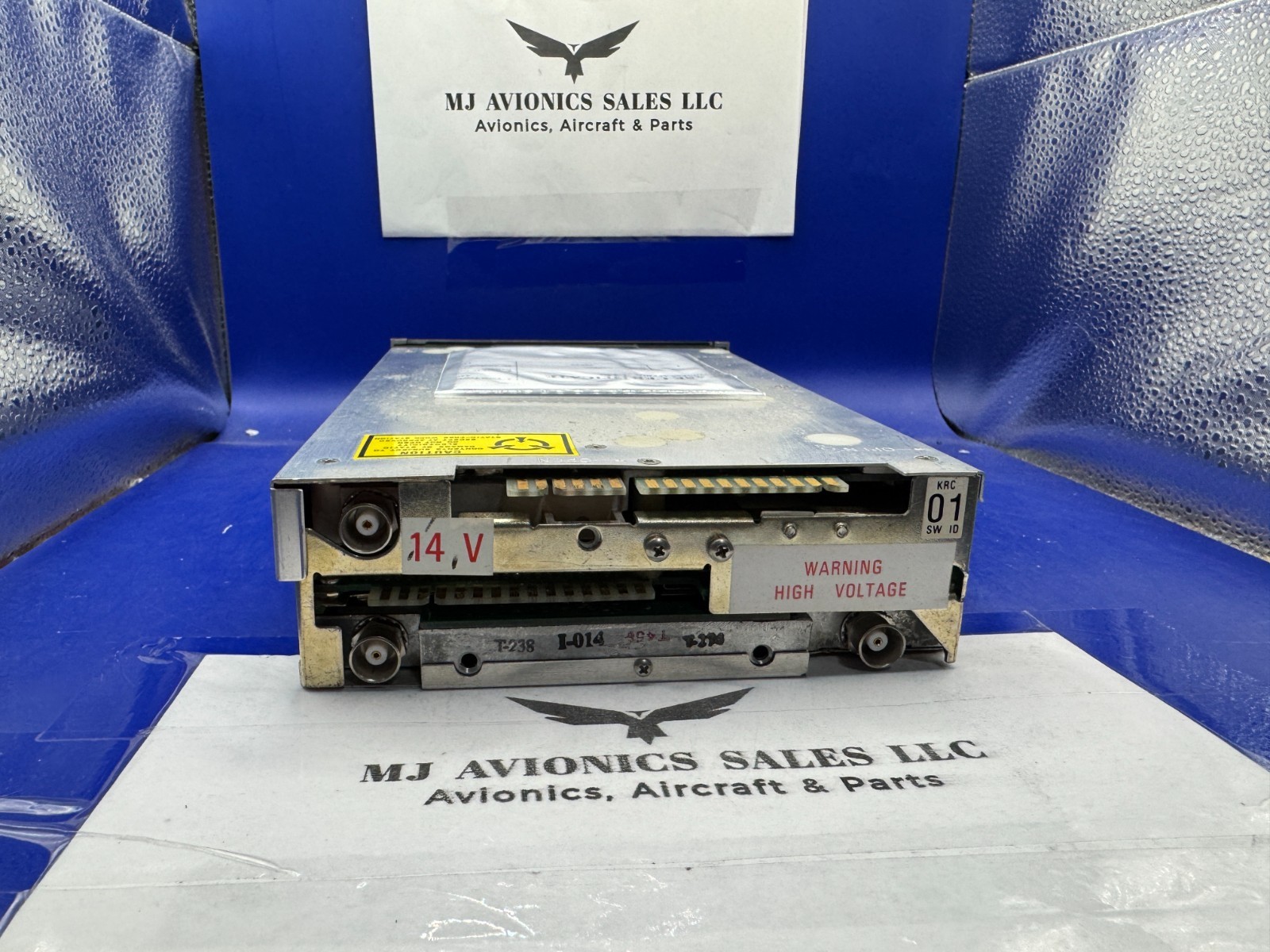 BENDIX/KING KX 155 P/N 069-1024-42 14VDC WITH GLIDE/SLOPE WITH FAA FORM 8130-3