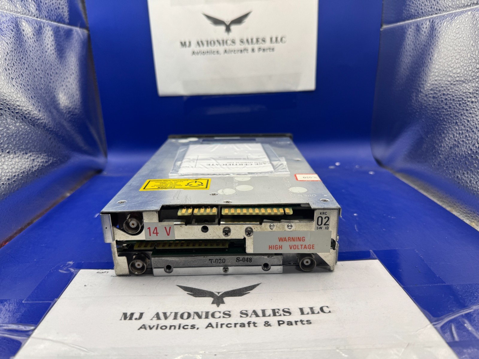 BENDIX/KING KX 155 P/N 069-1024-42 14VDC WITH GLIDE/SLOPE WITH FAA FORM 8130-3