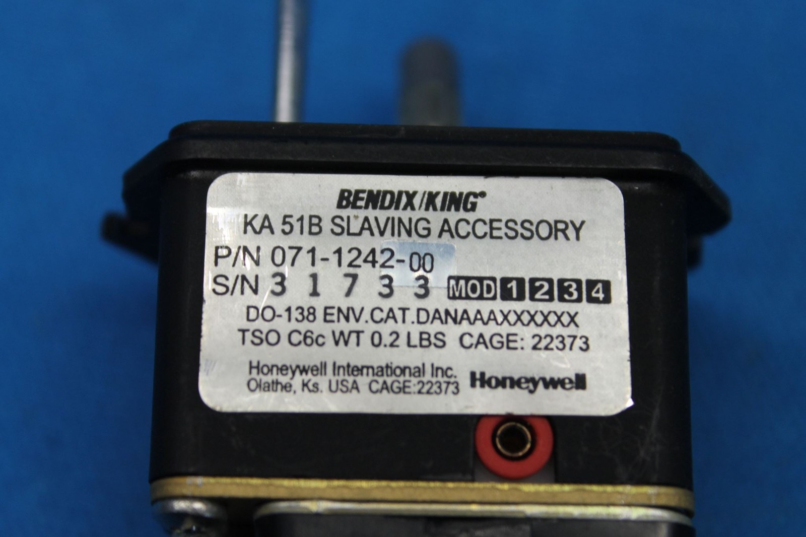 Used Bendix King KA-51B Aviation Slaving Accessory Core, p/n 071-1242-00 (27736)