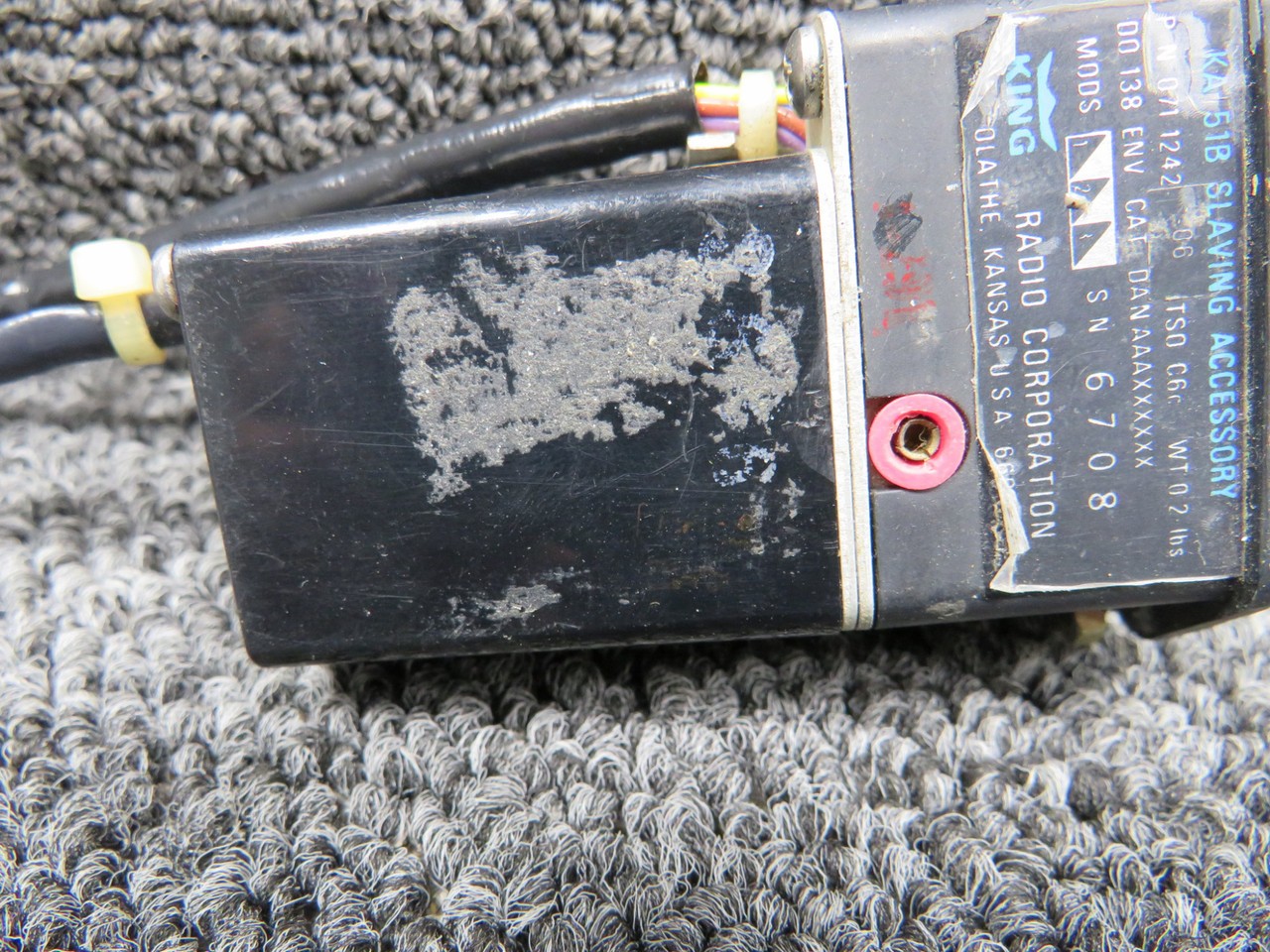 071-1242-06 King Radio KA-51B Slaving Accessory 28V (Damaged Ear)