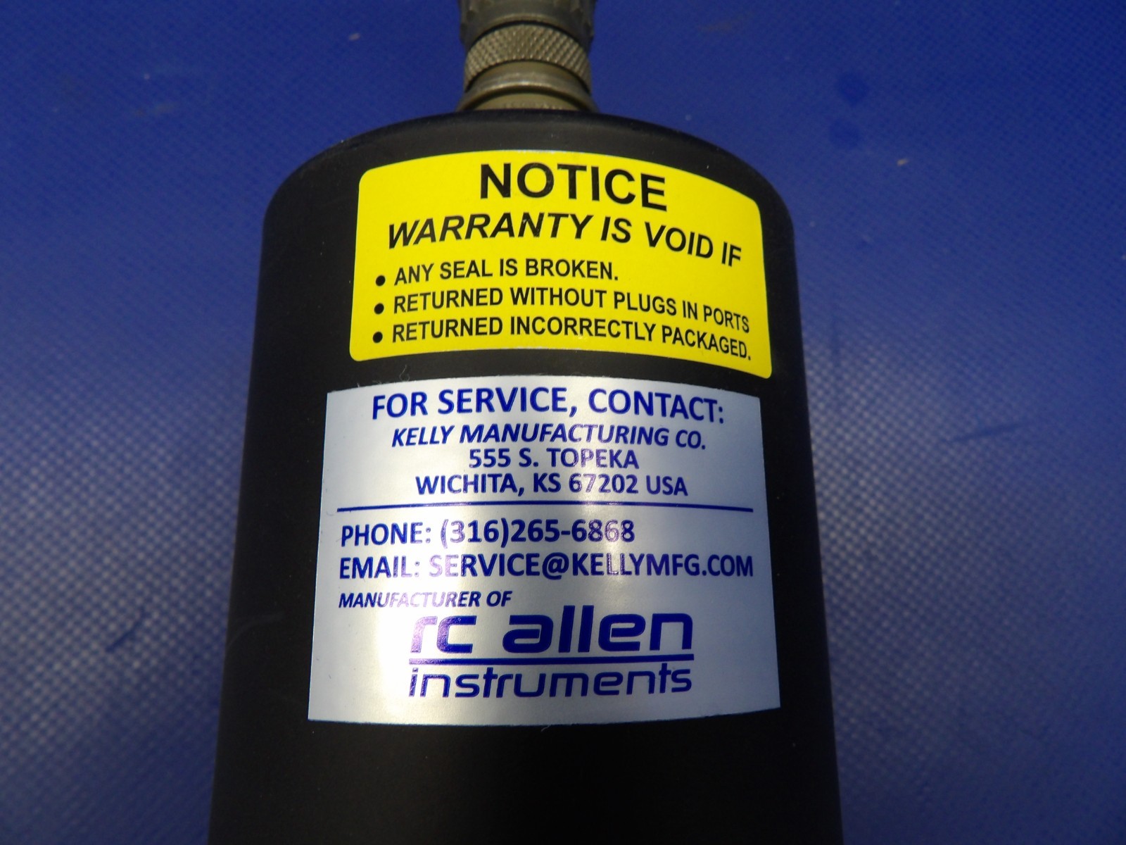 Diamond R.C. Allen Turn Coordinator 11-30V P/N RCA82A-11 TESTED (0626-1466)