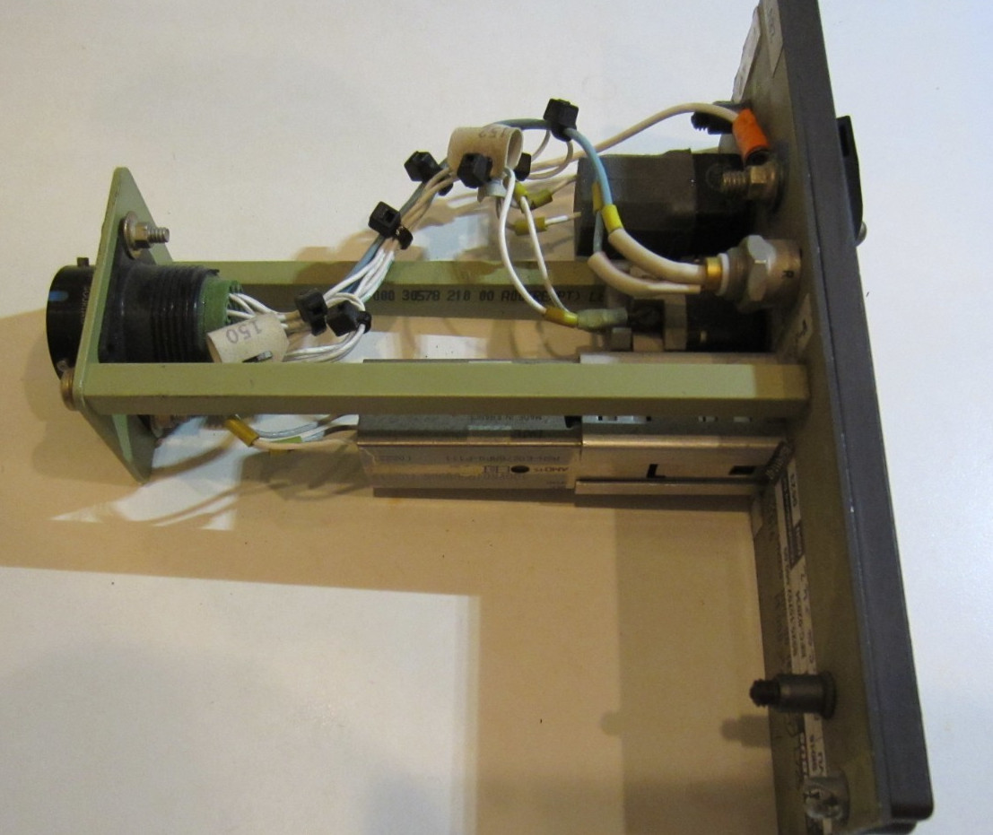 AIRBUS EMERGENCY LOCATOR XMTR PANEL ORIGINAL WITH SWITCH