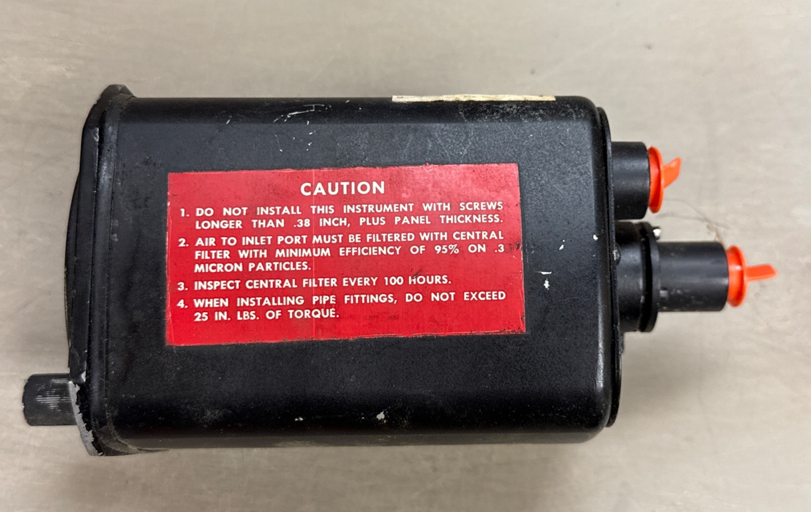 Rc Allen RCA22-7 Horizon Gyro Indicator P/N 102-0041-04