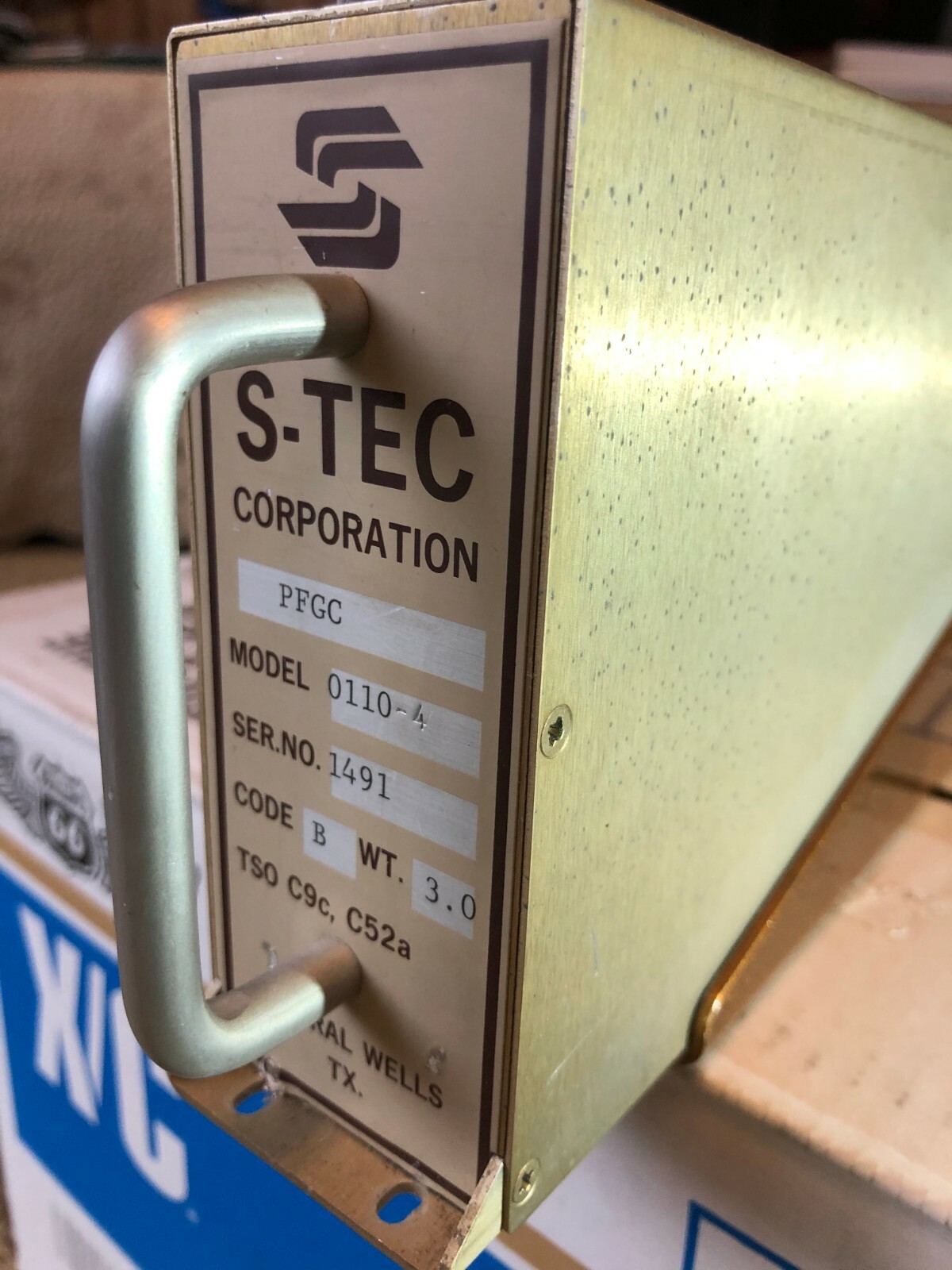 S-TEC Corporation PFGC P/N 0110-4