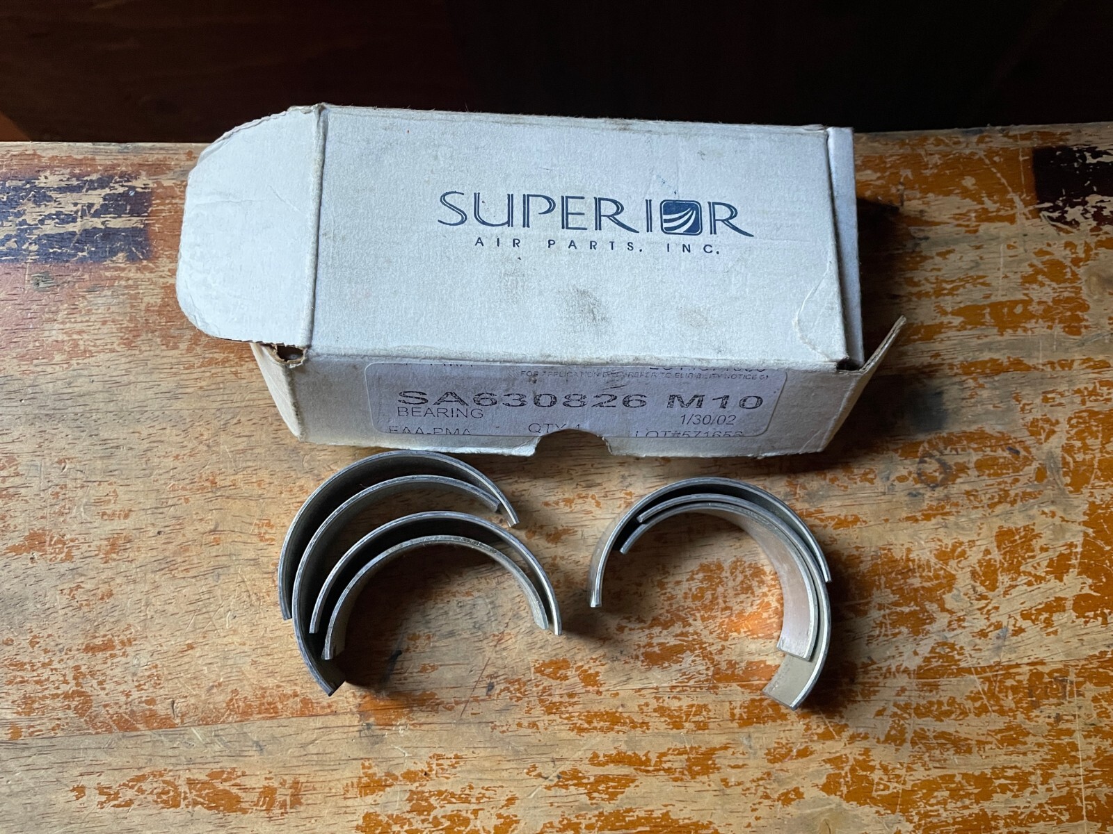 Superior Bearings SA630826 M10 4 Total