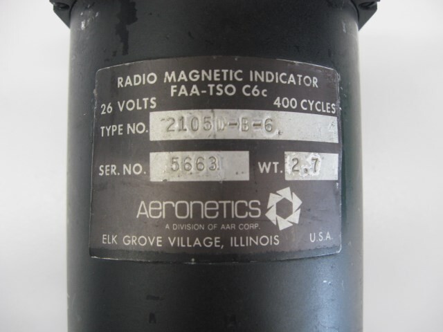 Aeronetics 2105D-B-6 Radio Magnetic Indicator