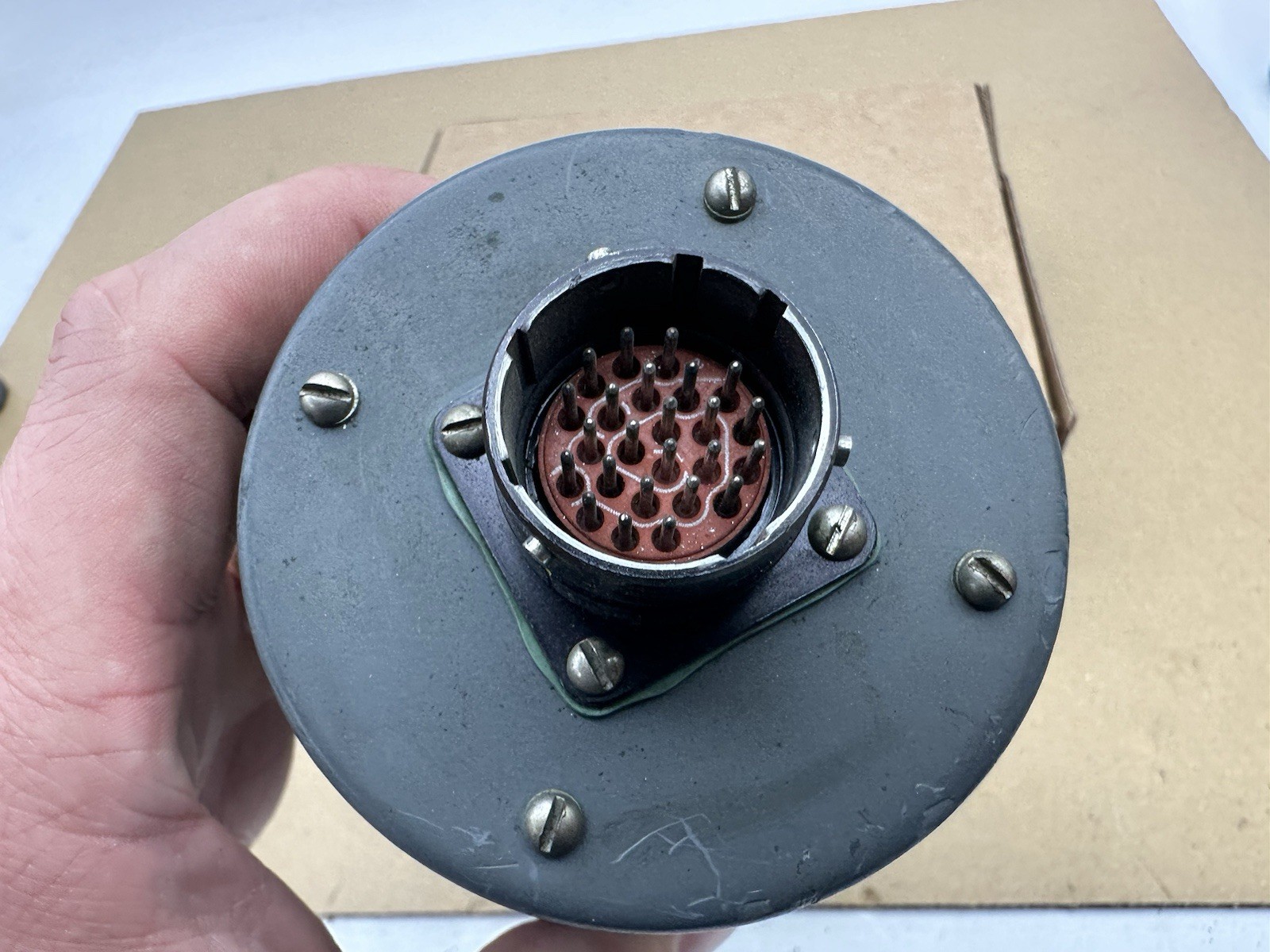 Weston Course Indicator Elevator And Rudder Position Vintage Aircraft Instrument