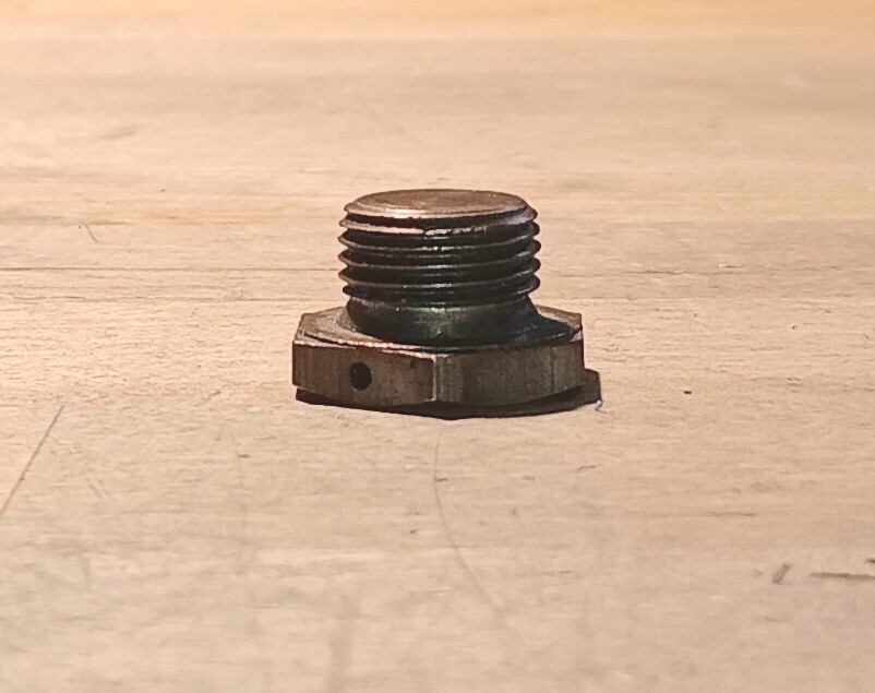 Bendix NA-S3A1 Aircraft Carburetor Fuel Inlet Screen Retaining Plug