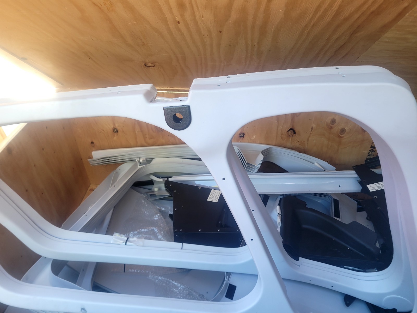 350A87-0109-1001 QTY 1 Used AIRBUS HELICOPTER EUROCOPTER AS350 TRIM INTERIOR
