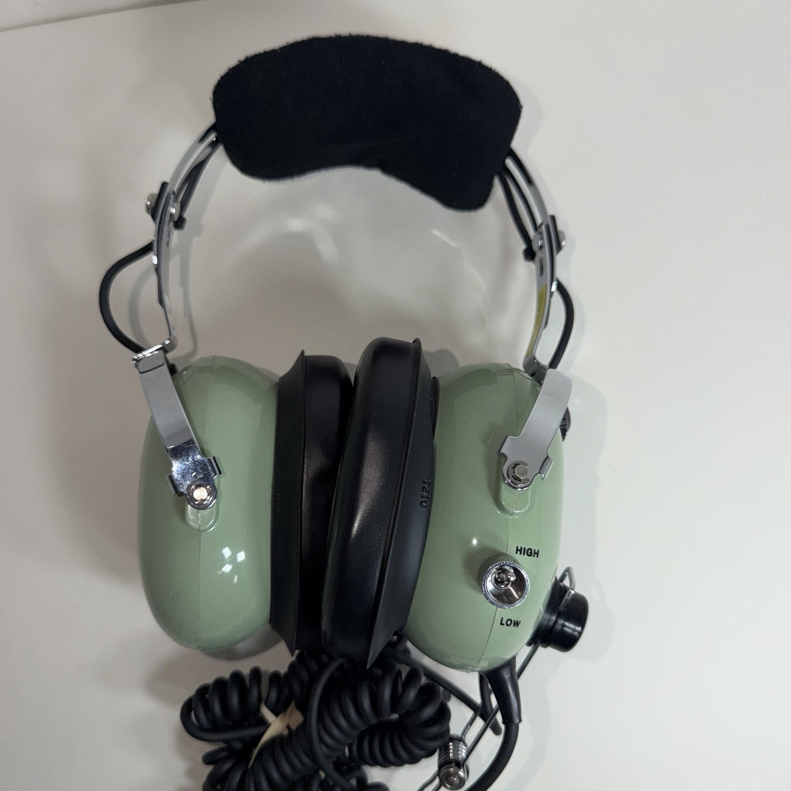 David Clark Aviation Pilot Headset Model H10-66 Excellent Tested