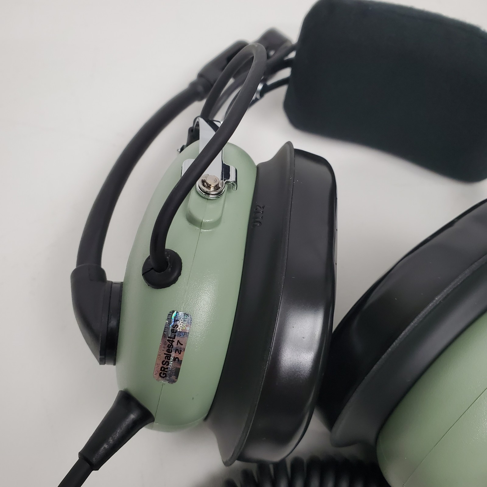 David Clark Pro Audio Headset Model H8532 P/N 40689G-01 4-Pin XLR Plug-in