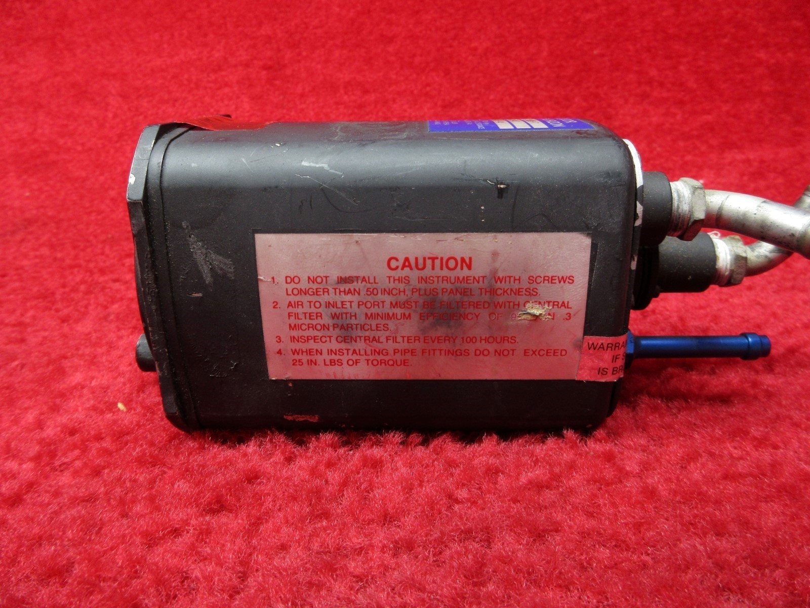 A.I.D./R.C. Allen RCA22-7 Horizon Gyro Indicator PN 102-0041-04