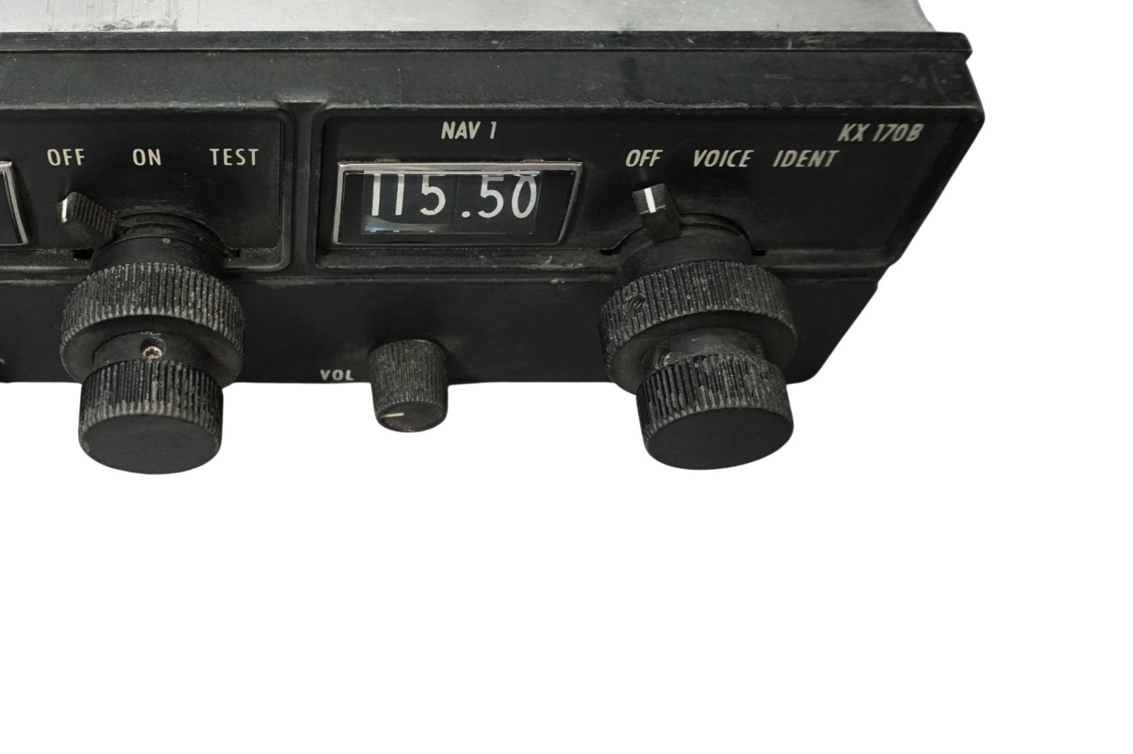 King KX170B NAV/COMM Radio 069-1020-00 Aircraft Avionics UNTESTED