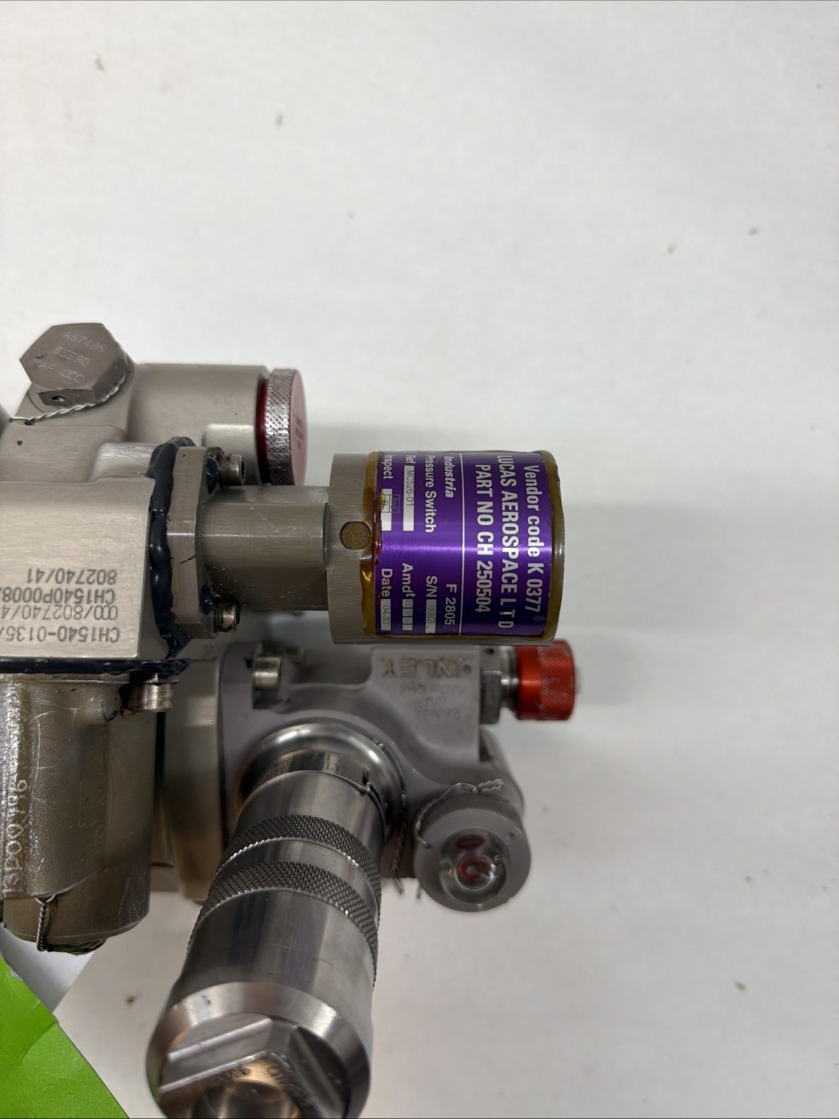 Lucas Aerospace 740D8003-27 TY1540-24E Hydraulic Control Unit