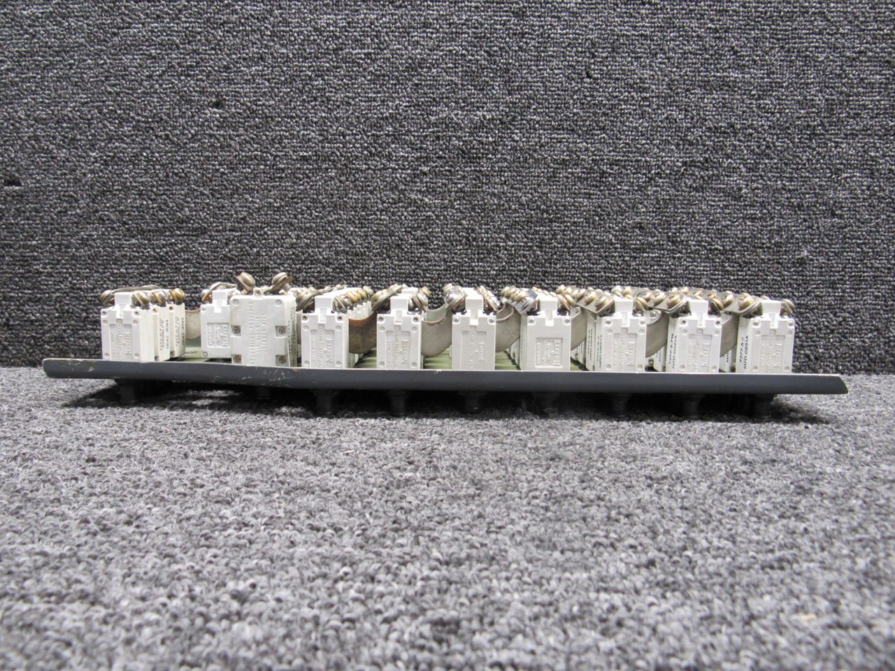 5618029-41 Cessna 421C Upper Center Circuit Breaker Panel Assembly with Breakers