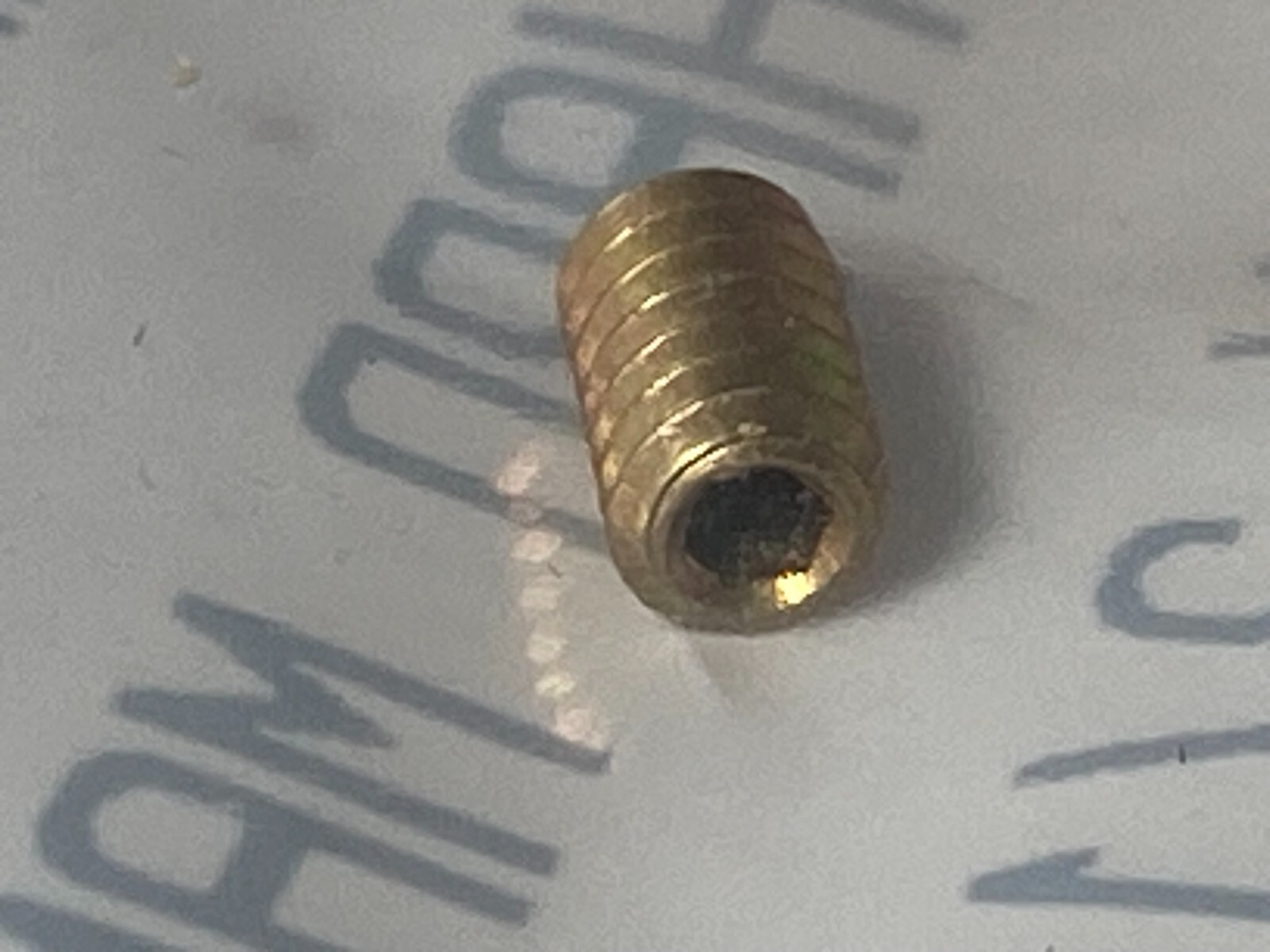 (Lot of 7) MS51963-10 Mil. Spec. Alloy Steel Cup-Point Set Screw, 4-40, 3/16″