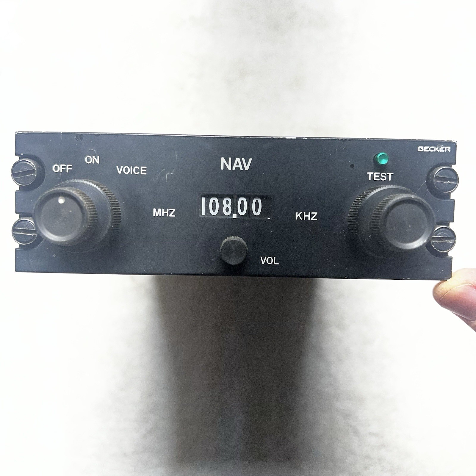 Vintage NR 2020 Becker FlugFunk Nav 2000 System 14/28 V