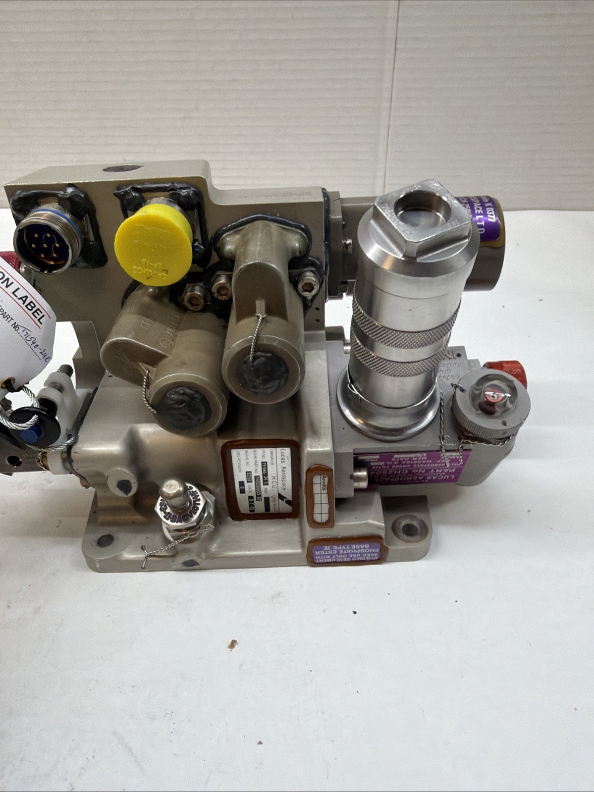 Lucas Aerospace 740D8003-27 TY1540-24E Hydraulic Control Unit