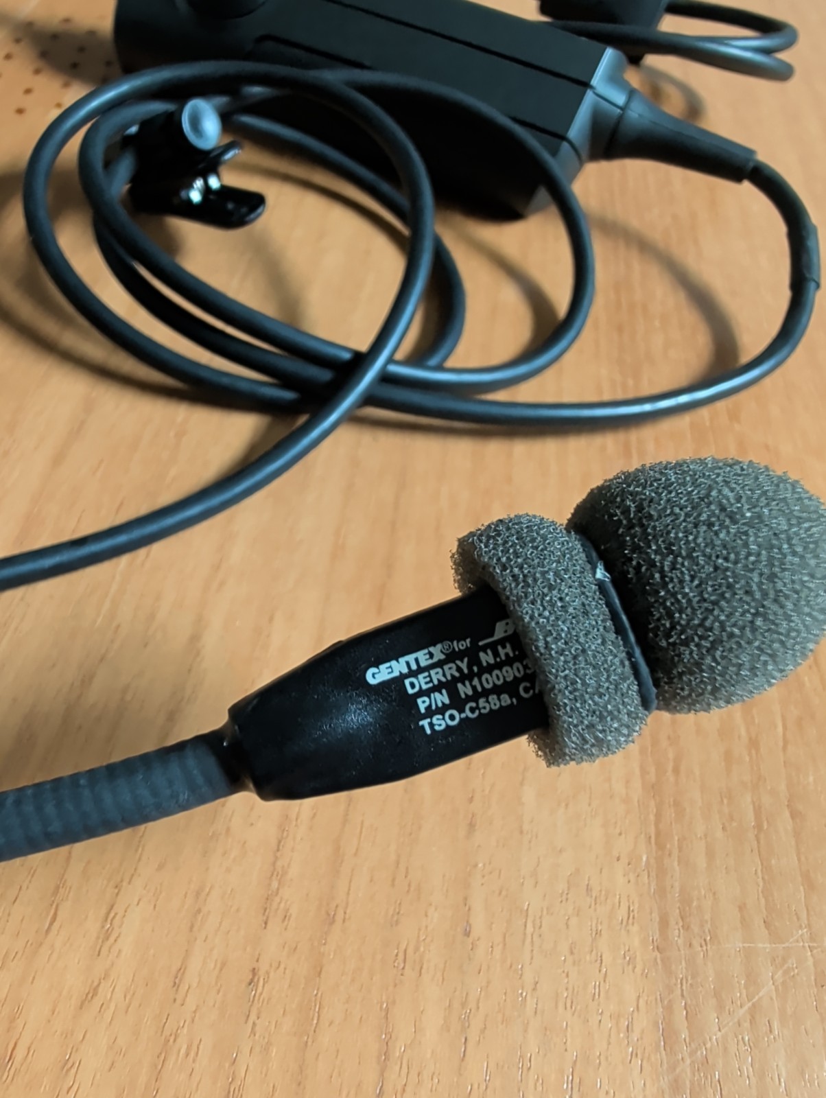 Bose Aviation Headset X AHX-32-01 ANR Pilot Headset Dual Plug w/Case Tested 7/26