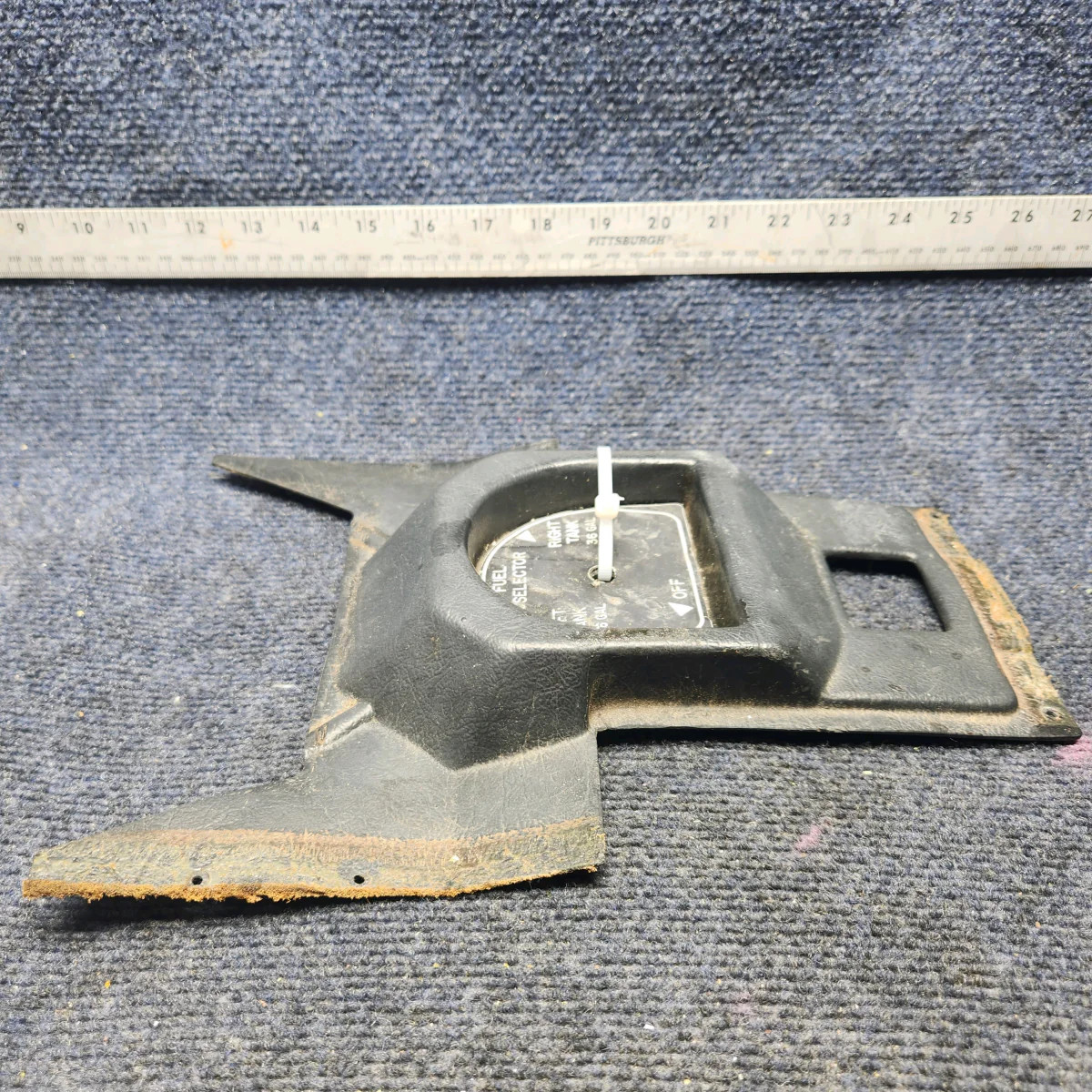 610263-001 | Mooney M20K | Fuel Selector Interior Trim Cover