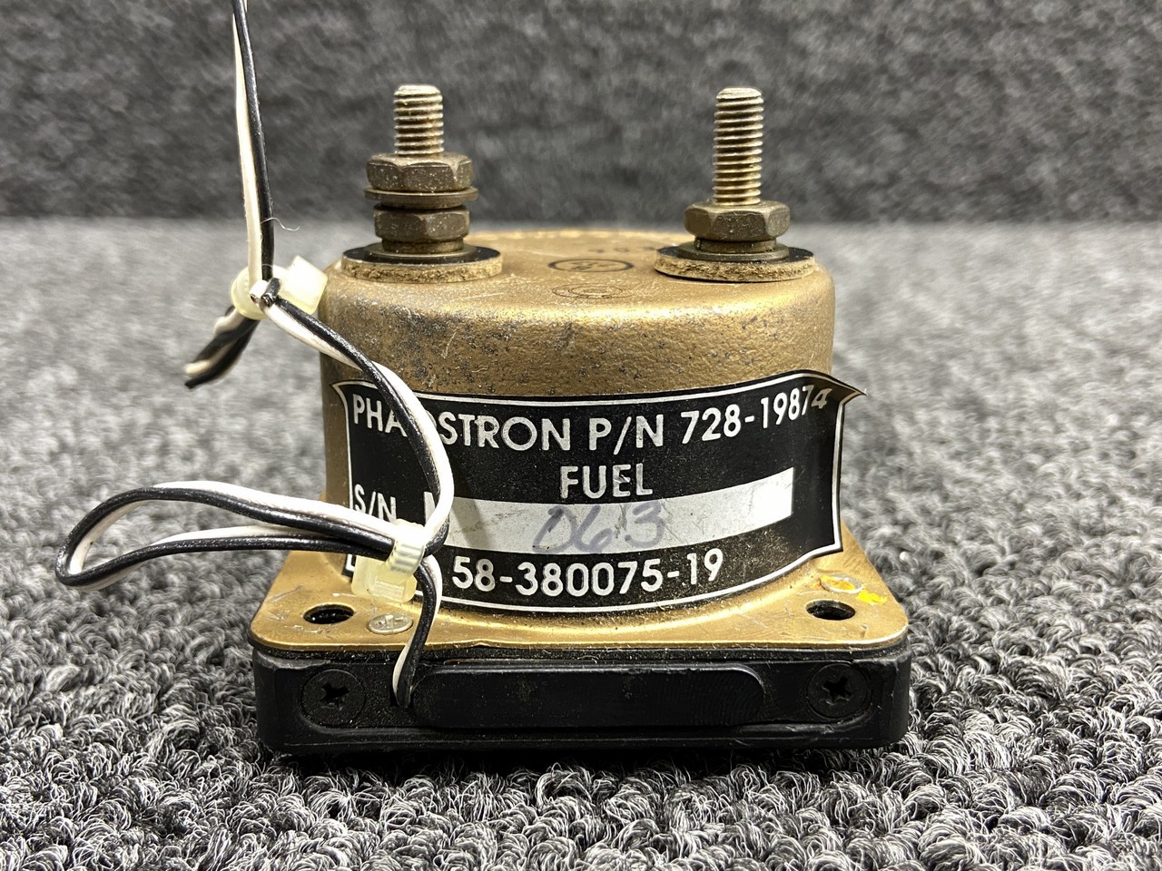 728-19874 (Alt: 58-380075-19) Phaostron Fuel Quantity Indicator (Core)