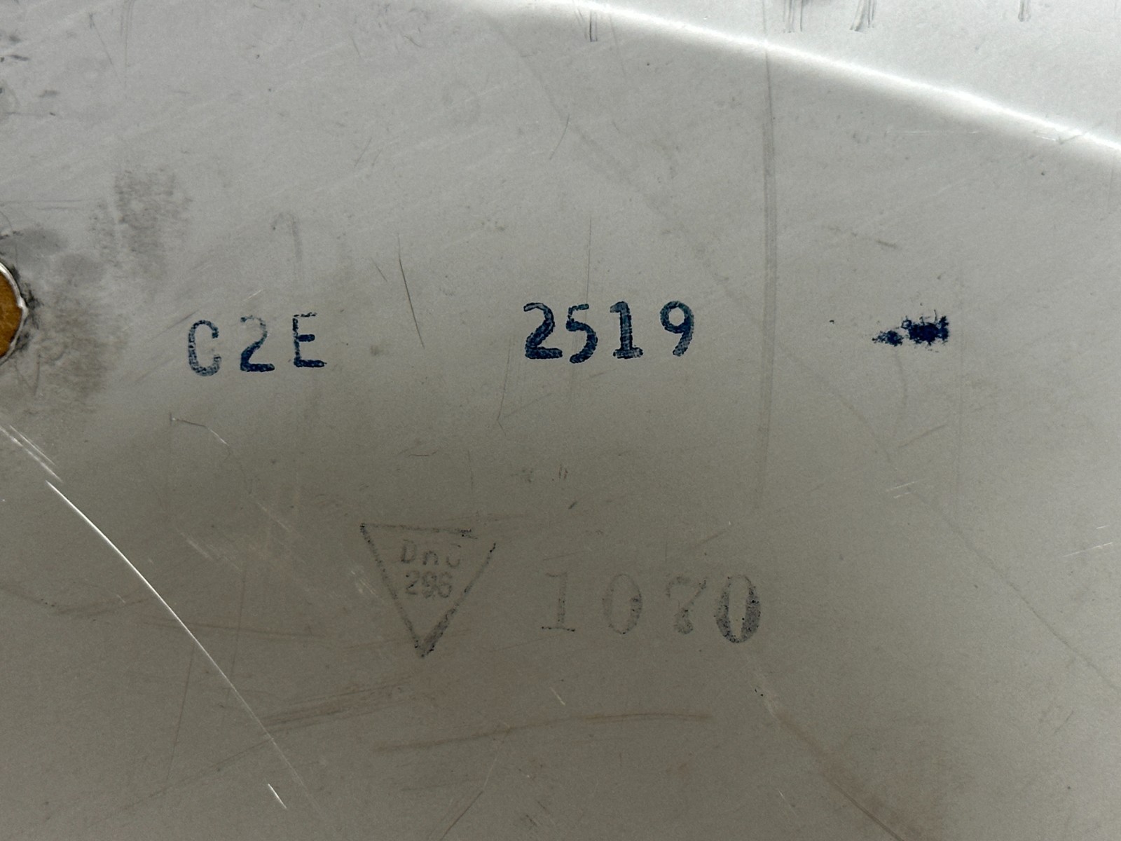DeHavilland DHC-2 Beaver Firewall P/N C2E2519 New
