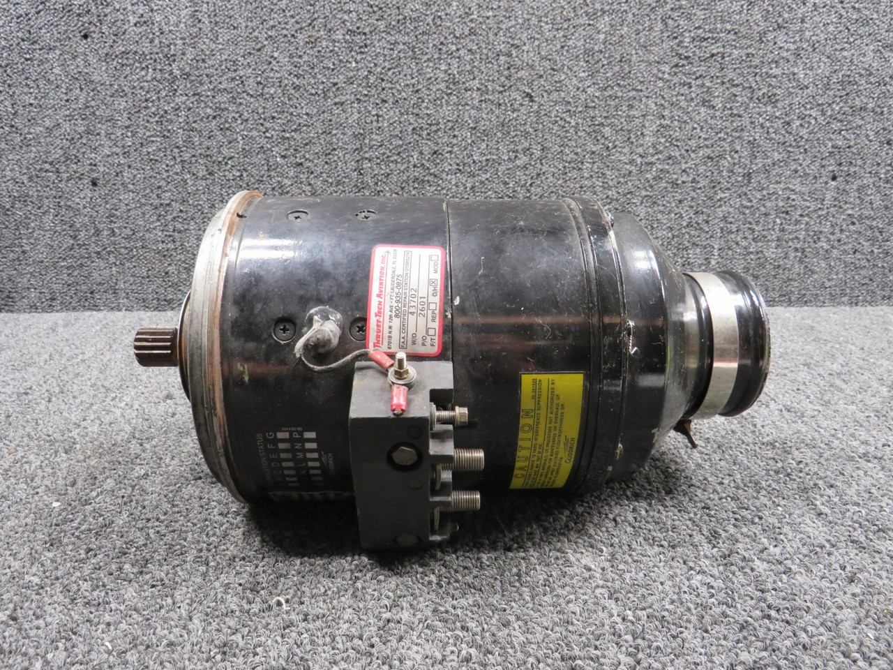 23065-015-1 Lucas Lockheed 1329-23E Starter Generator w Mods (LH) (Slight Rust)