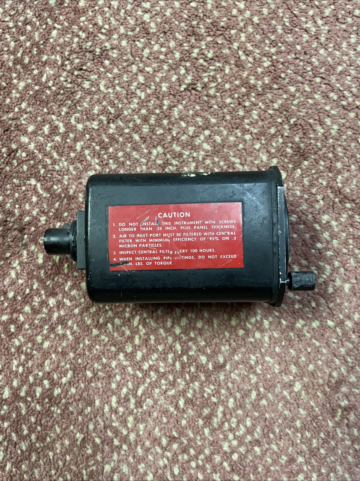 Cessna Aircraft R.C Allen Articial Horizon Gyro Indicator RCA 21-14 C661001-0503